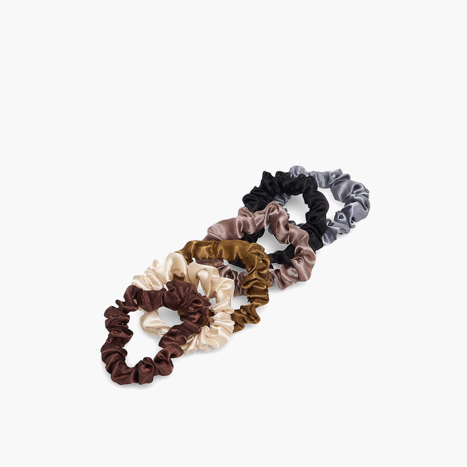 Pack of 6 Hair Scrunchie-women-hairaccessories-scrunchies-image-2