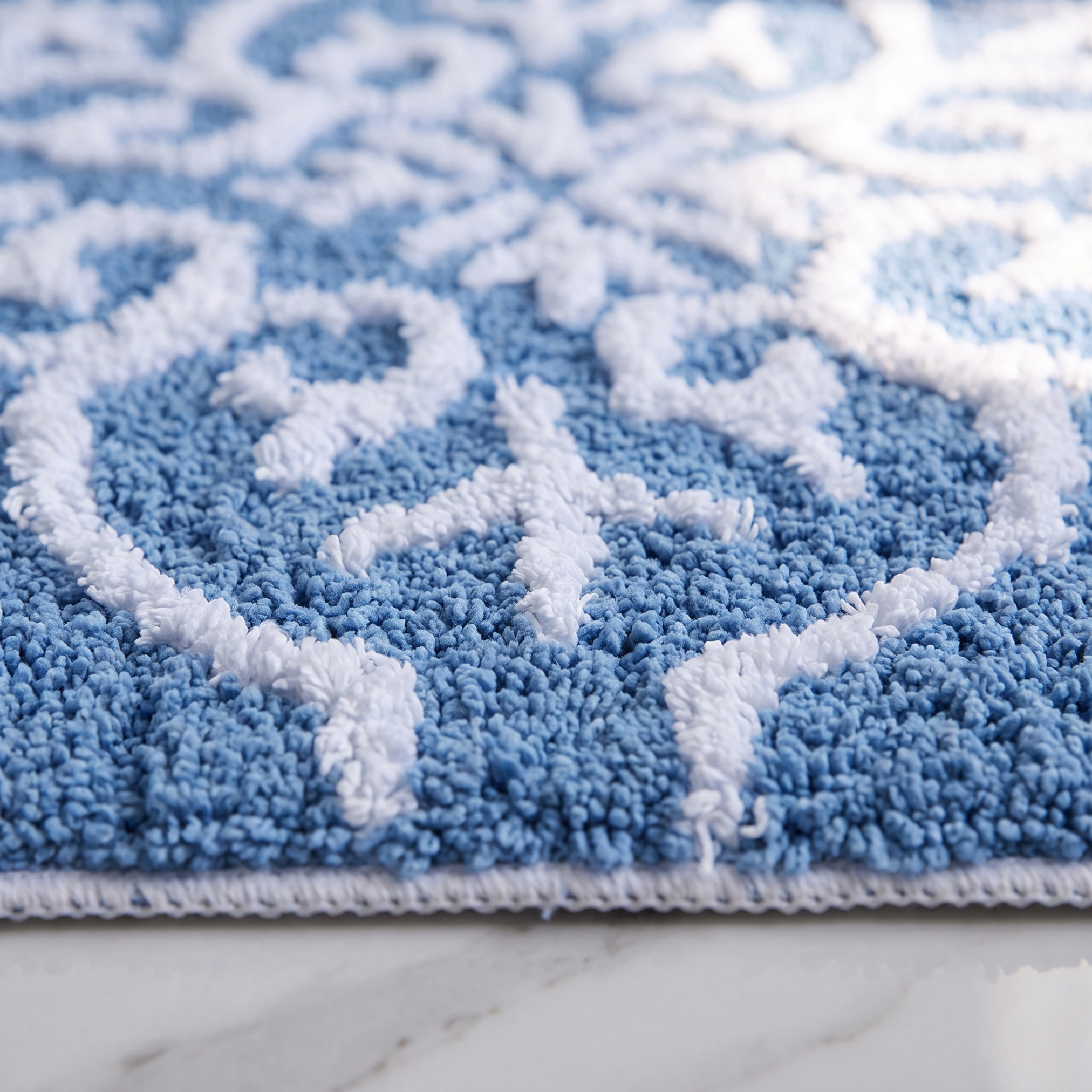 Zarqa Bath Mat - 50x80 cms-household-bathandlaundry-bathlinen-bathmatsandtubmats-image-2