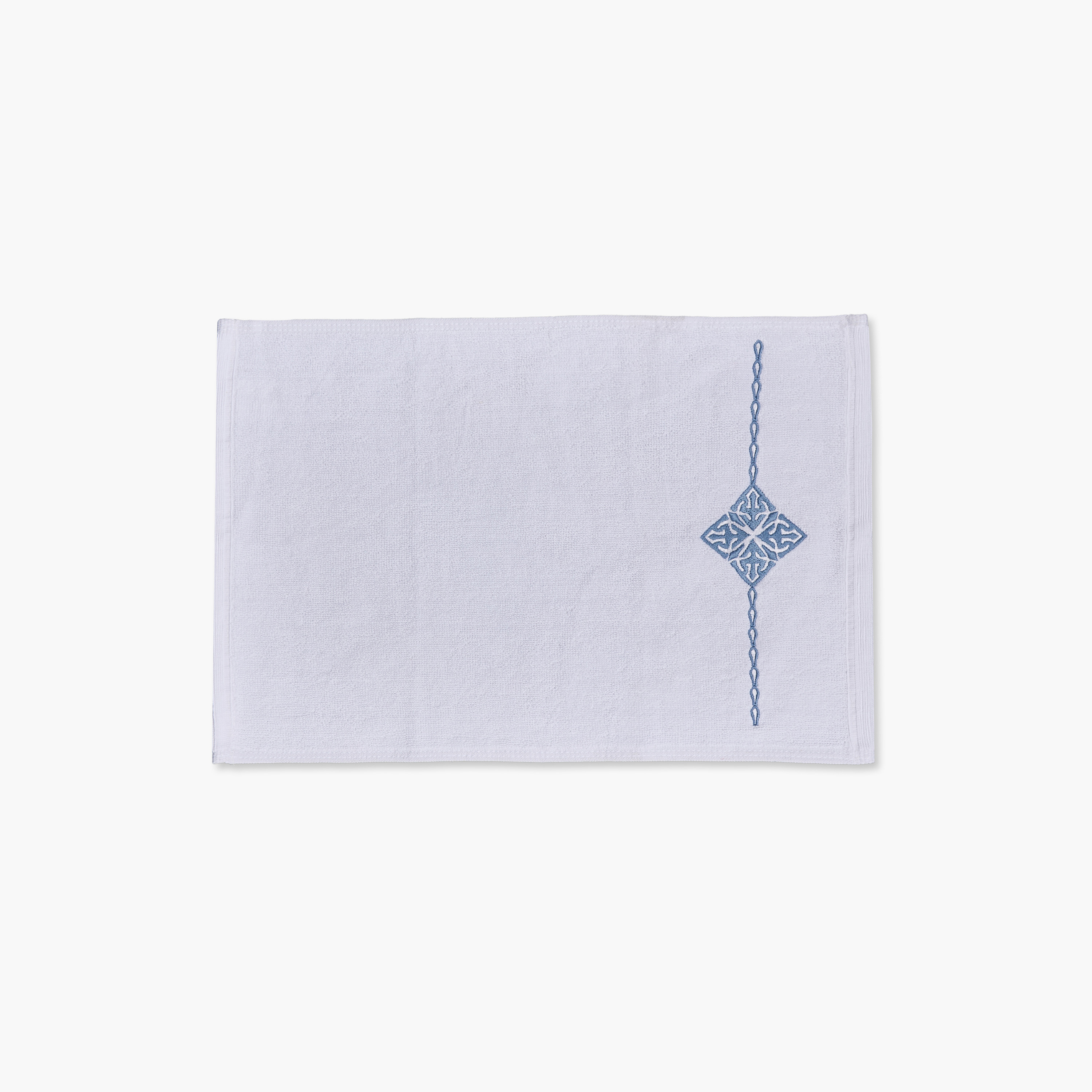 Zarqa 2-Piece Embroidered Guest Towel Set - 30x50 cm-household-bathandlaundry-bathlinen-towels-image-2