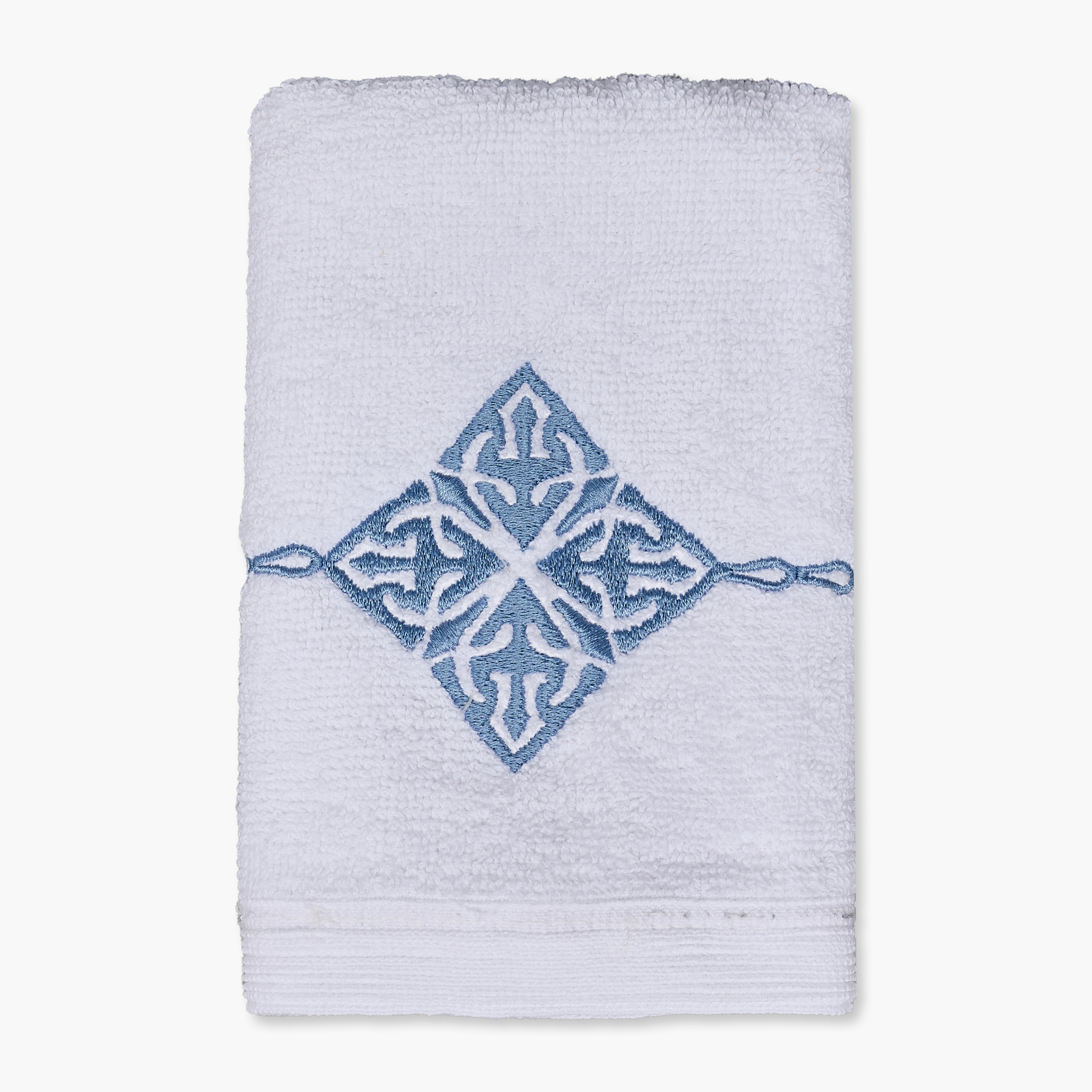 Zarqa 2-Piece Embroidered Guest Towel Set - 30x50 cm-household-bathandlaundry-bathlinen-towels-image-3