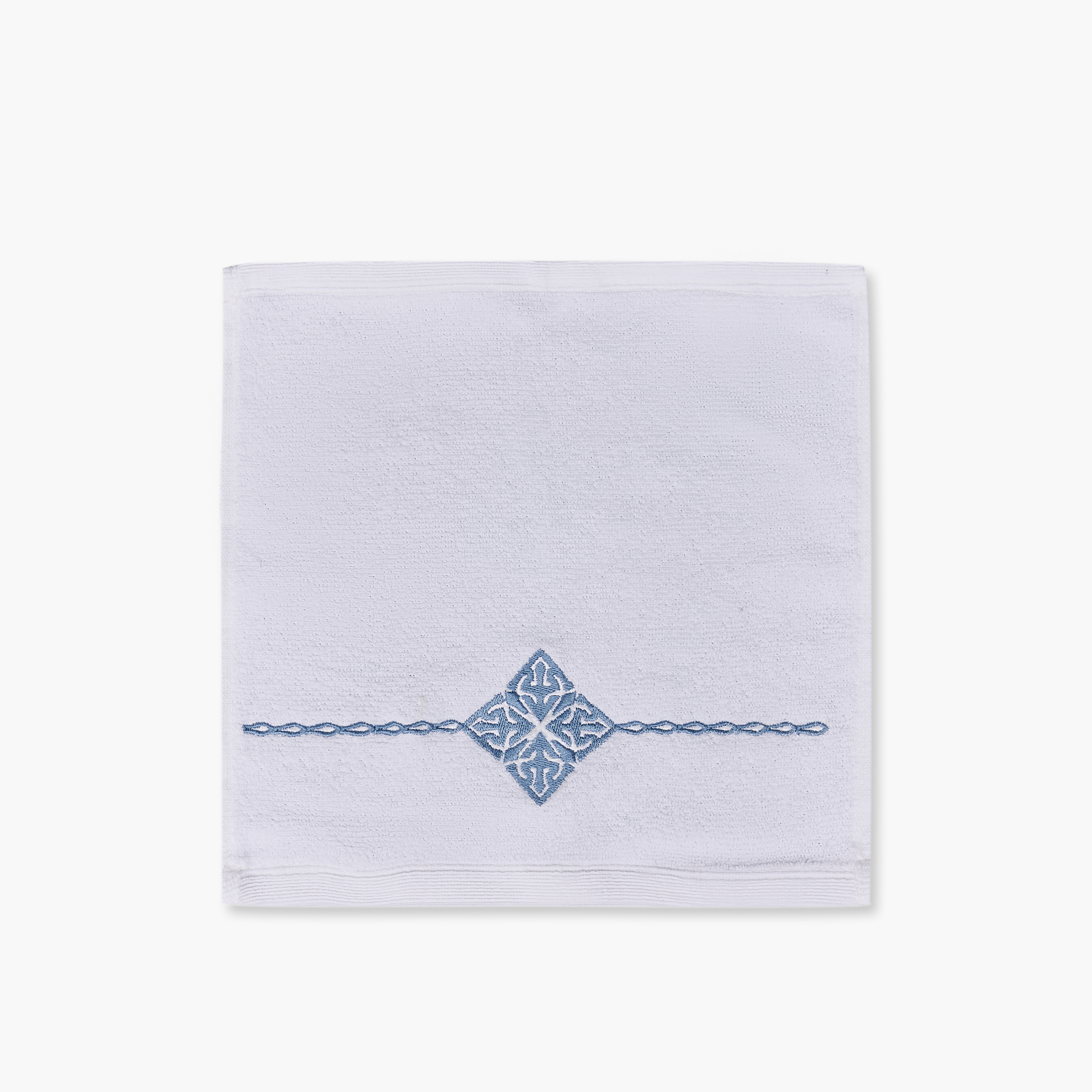 Zarqa 4-Piece Embroidered Face Towel Set - 30x30 cm-household-bathandlaundry-bathlinen-towels-image-2