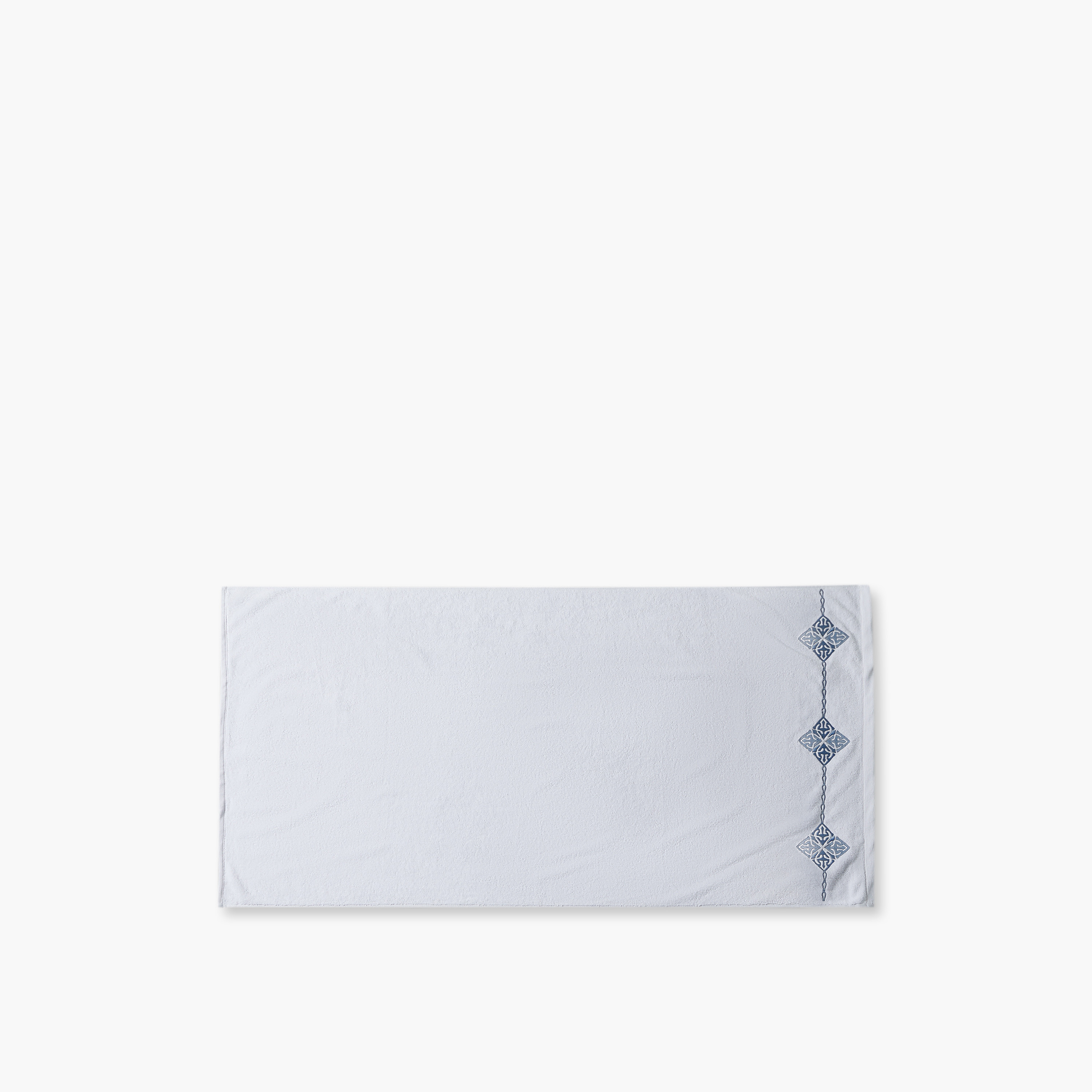 Zarqa Embroidered Bath Towel - 70x140 cm-household-bathandlaundry-bathlinen-towels-image-2