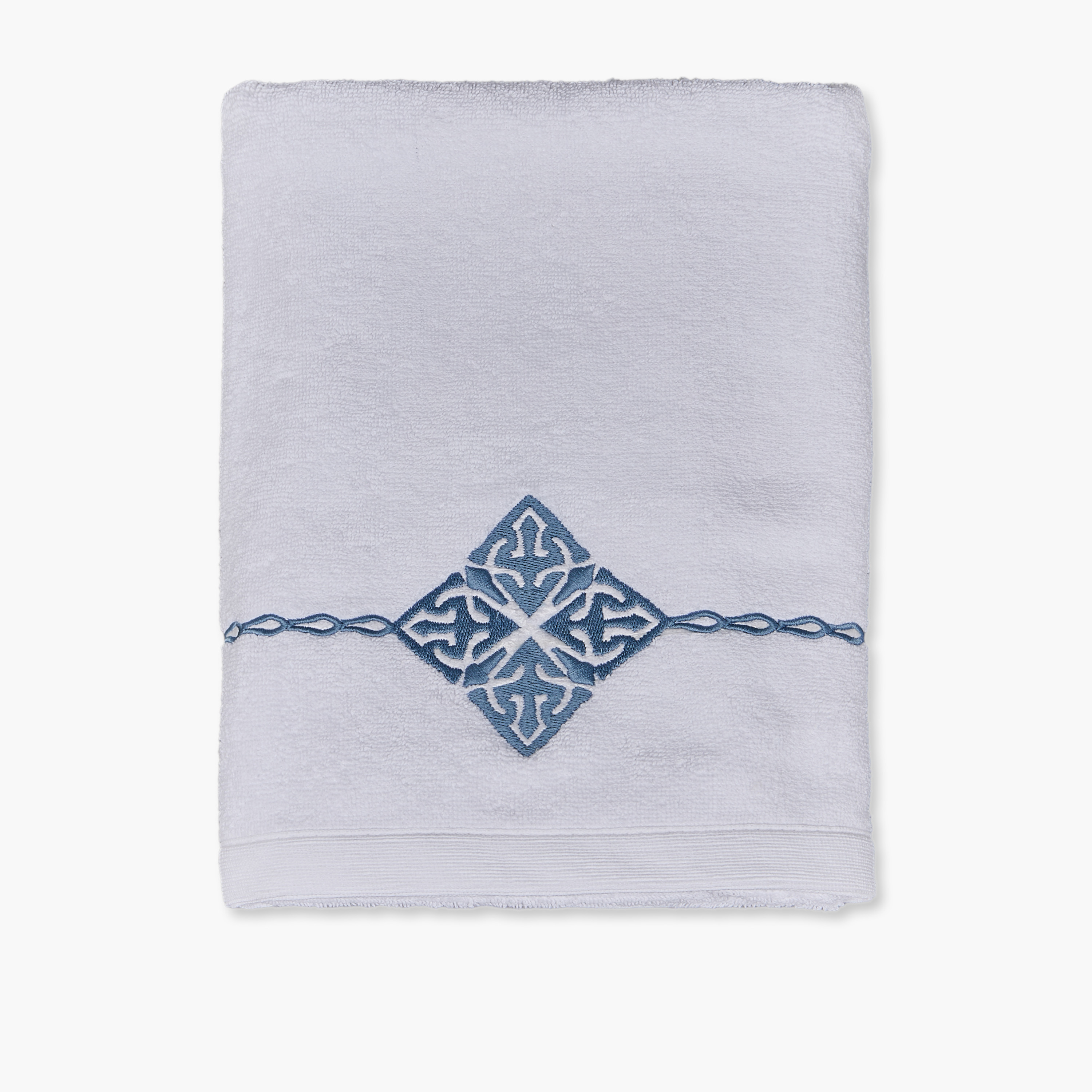 Zarqa Embroidered Bath Towel - 70x140 cm-household-bathandlaundry-bathlinen-towels-image-3