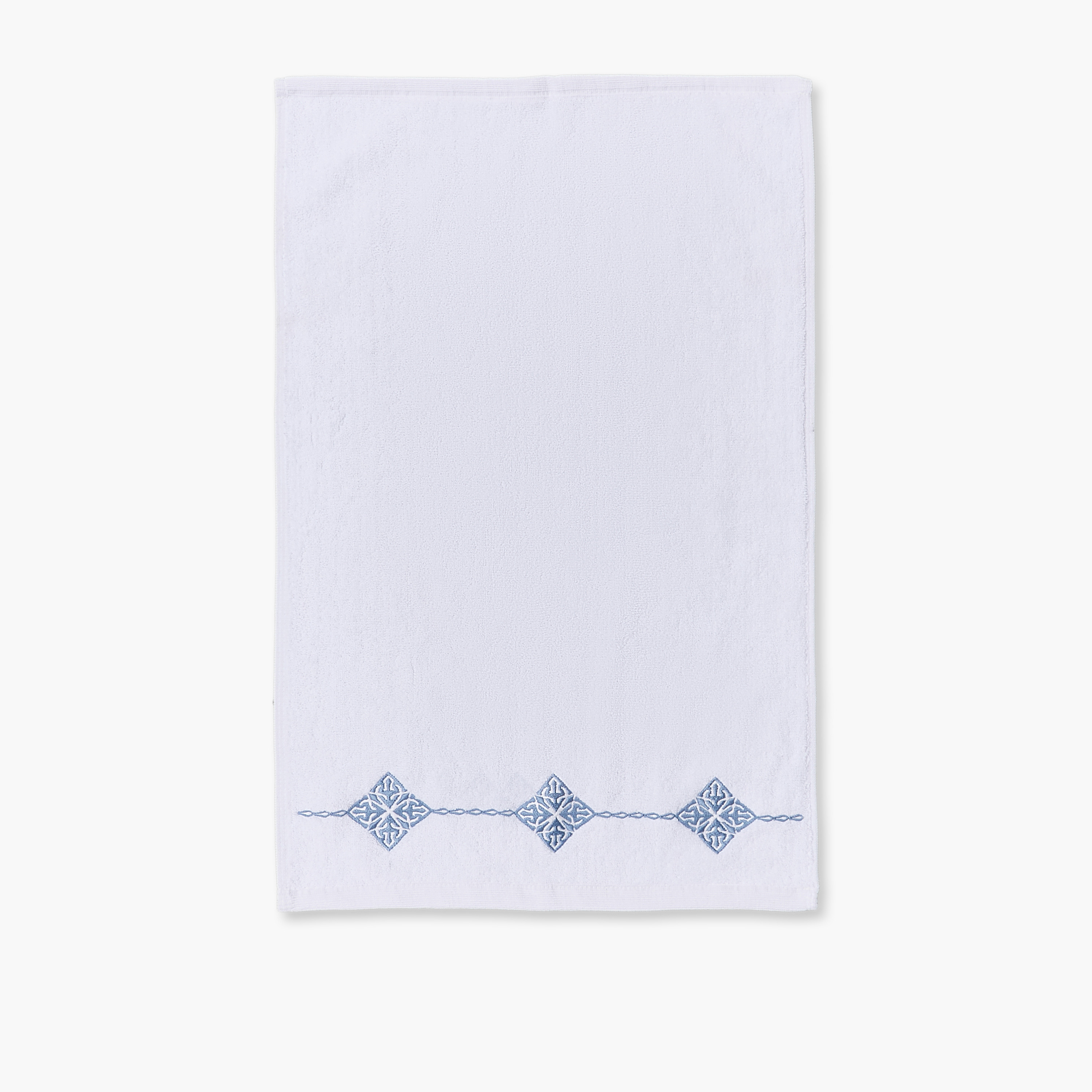 Zarqa Embroidered Hand Towel - 40x70 cm-household-bathandlaundry-bathlinen-towels-image-1
