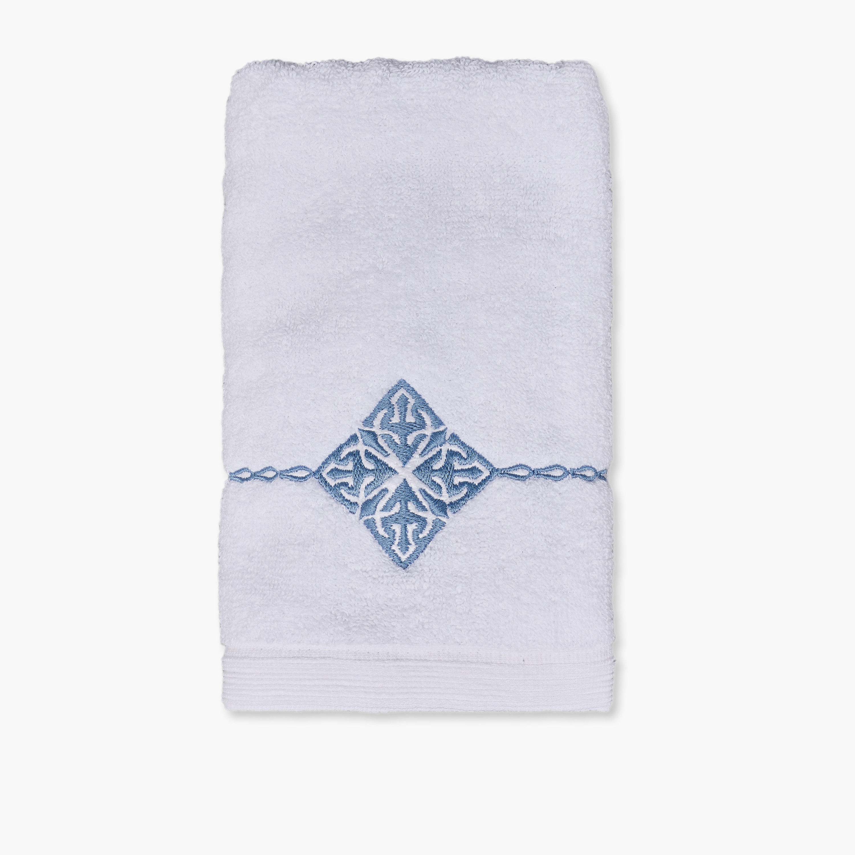 Zarqa Embroidered Hand Towel - 40x70 cm-household-bathandlaundry-bathlinen-towels-image-3