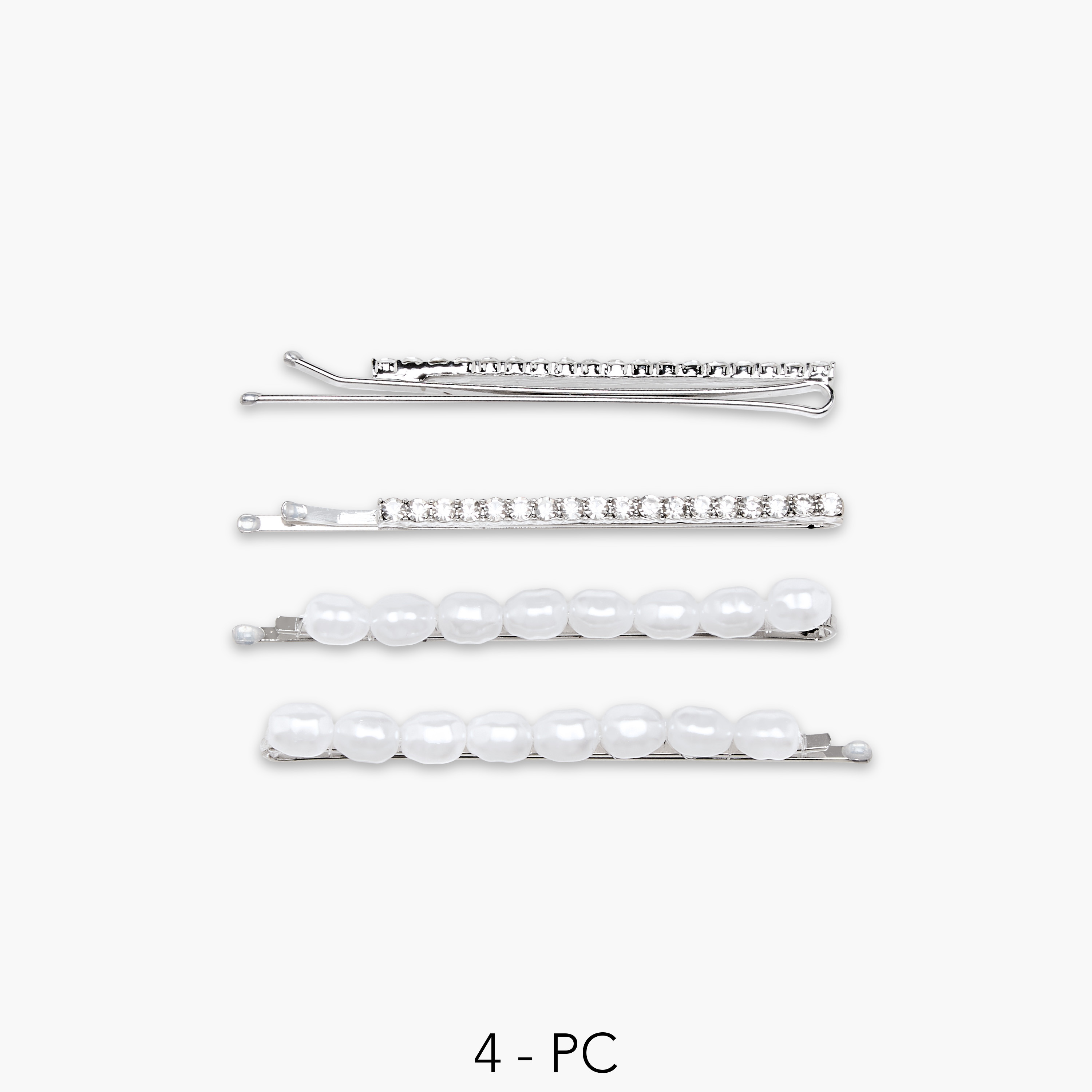 Pack of 4 Embellished Hair Pin-women-hairaccessories-hairpins-image-1