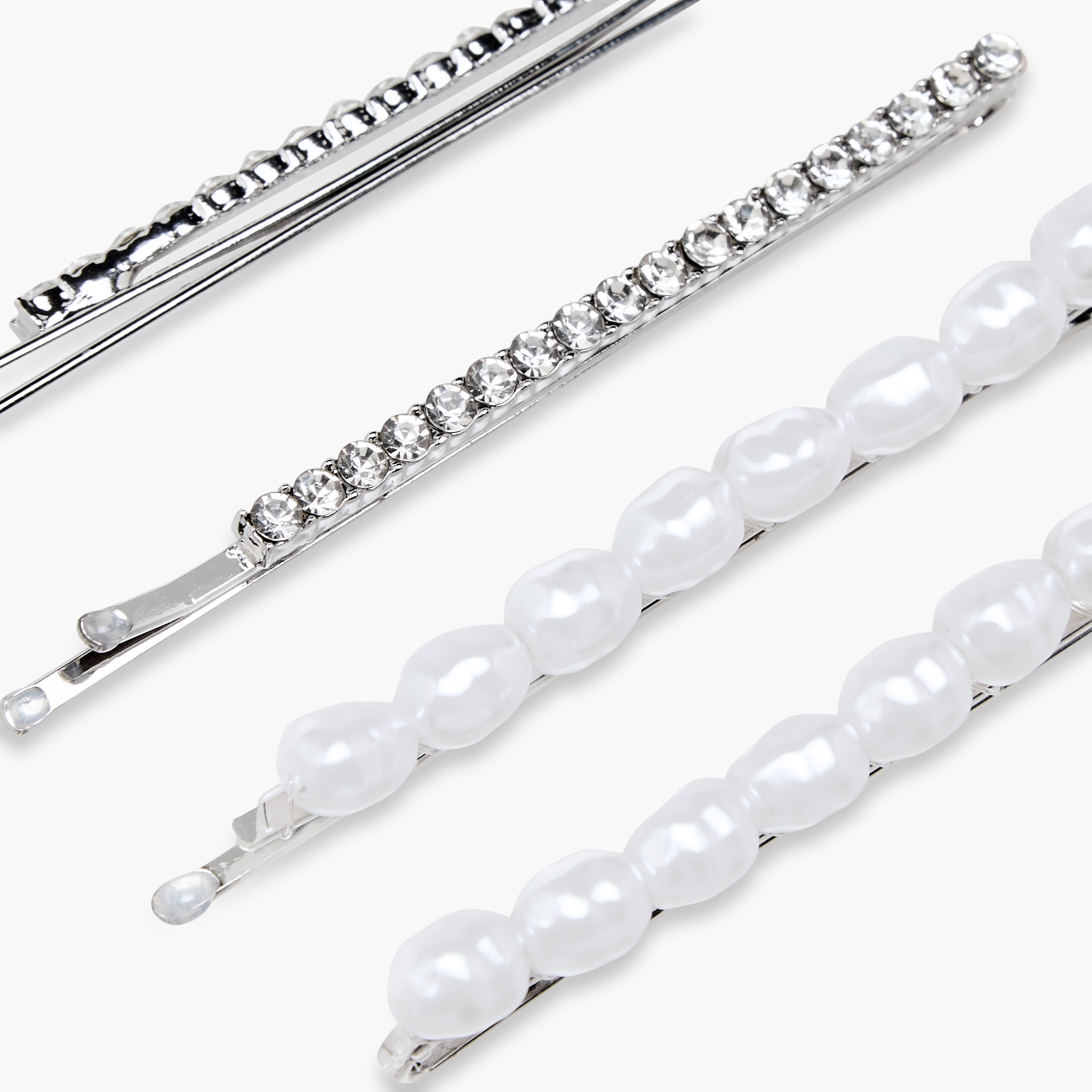 Pack of 4 Embellished Hair Pin-women-hairaccessories-hairpins-image-3