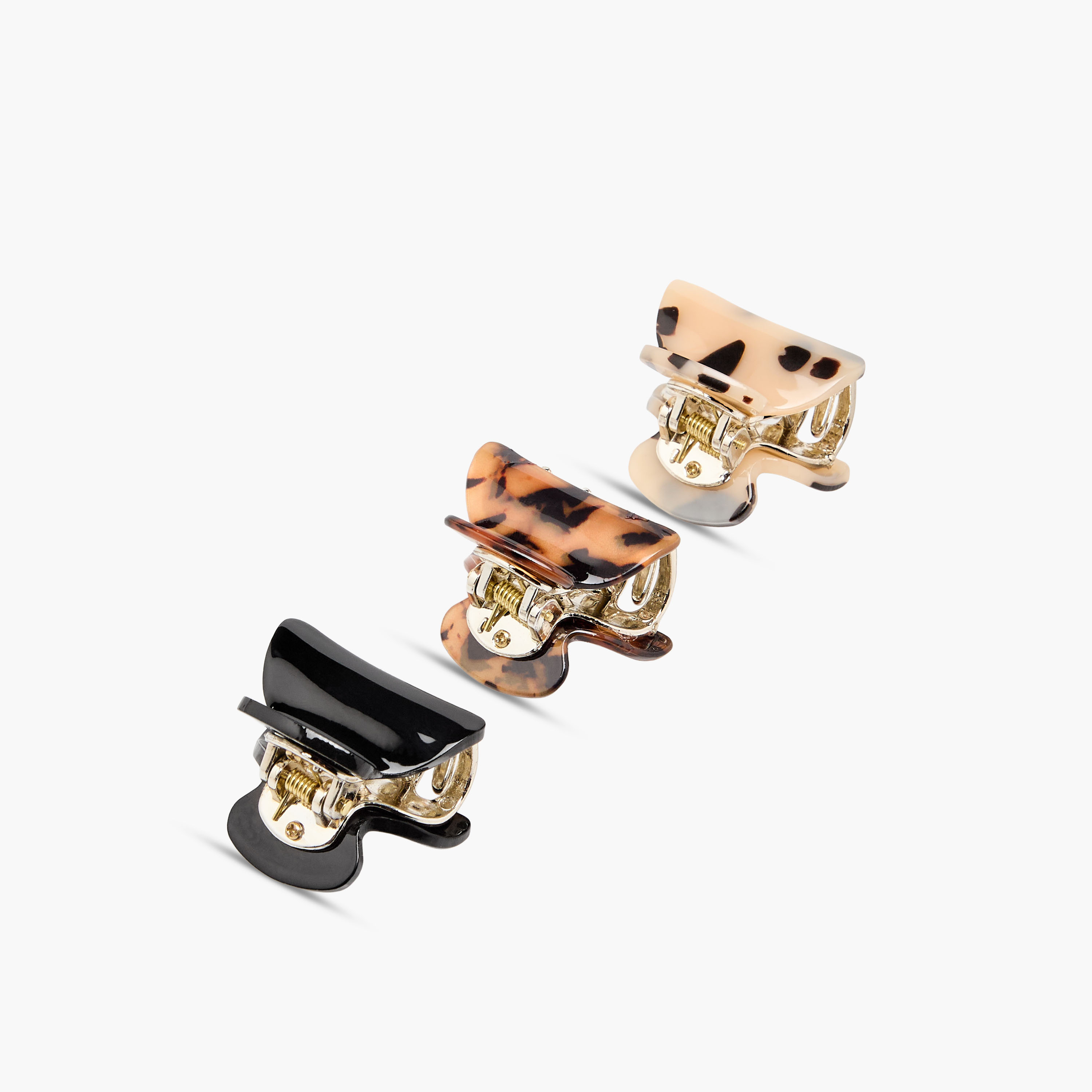 Pack of 3 Curved Hair Clamp-women-hairaccessories-clamps-image-5