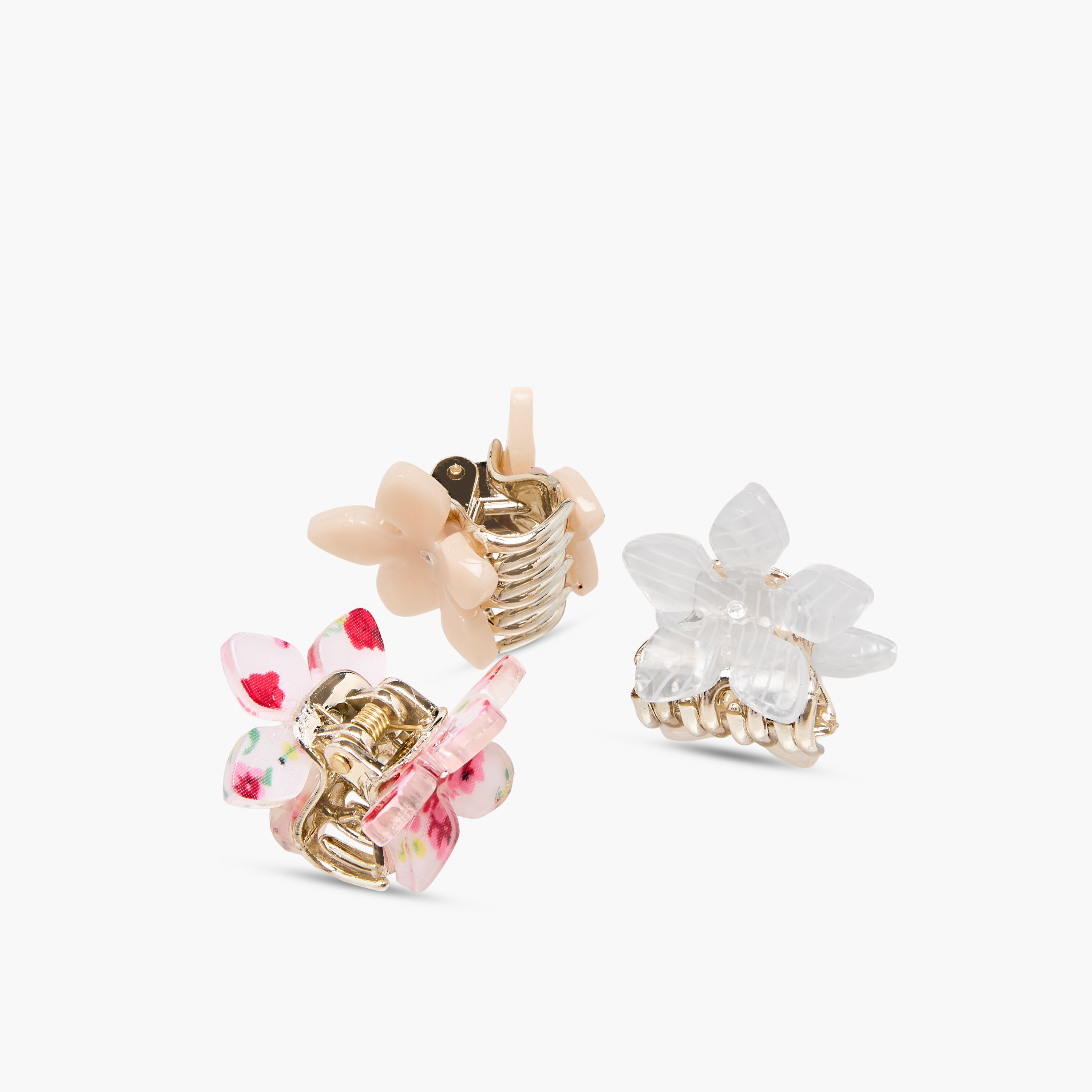 Pack of 6 Floral Hair Clamp-women-hairaccessories-clamps-image-10