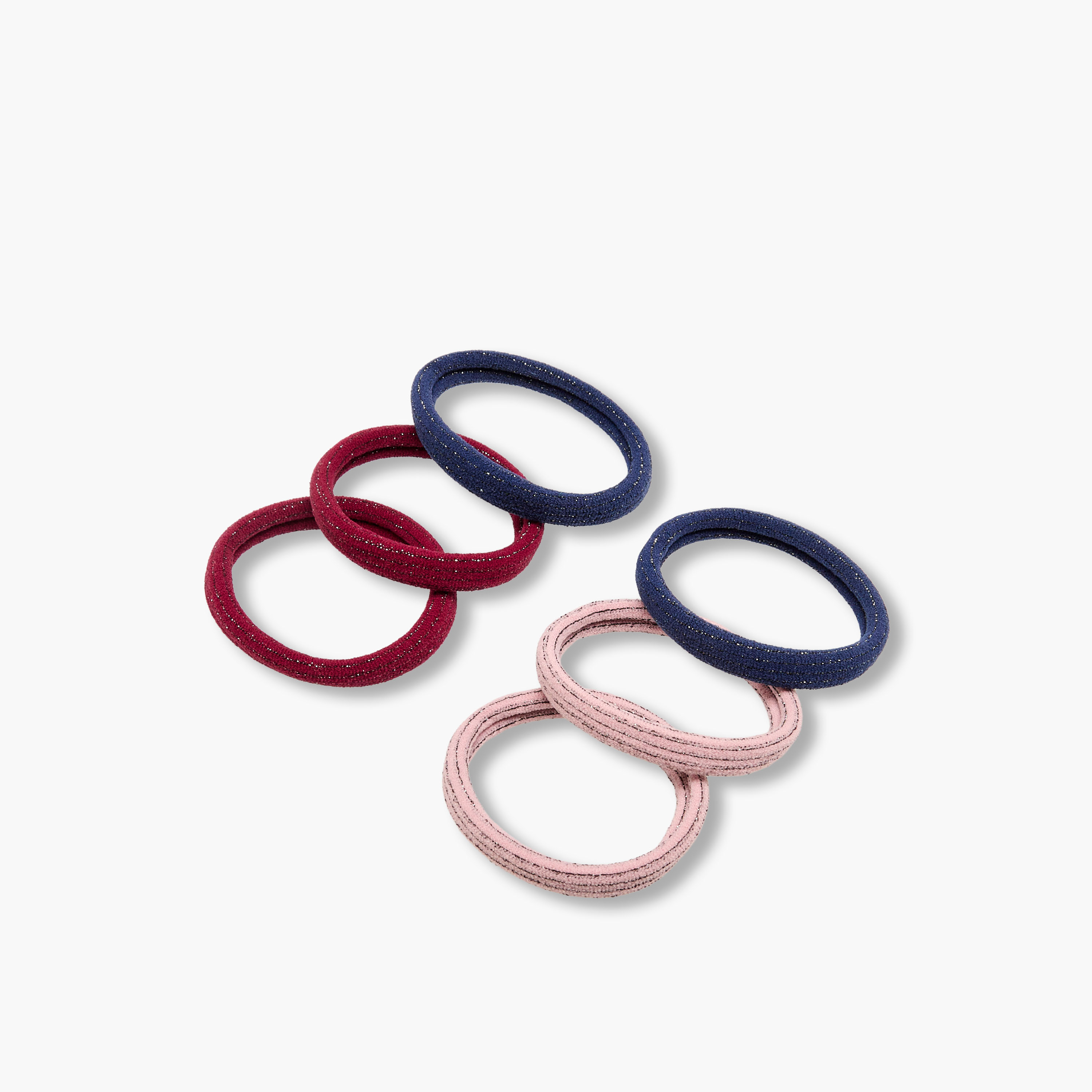 Pack of 6 Hair Tie-women-hairaccessories-scrunchies-image-2