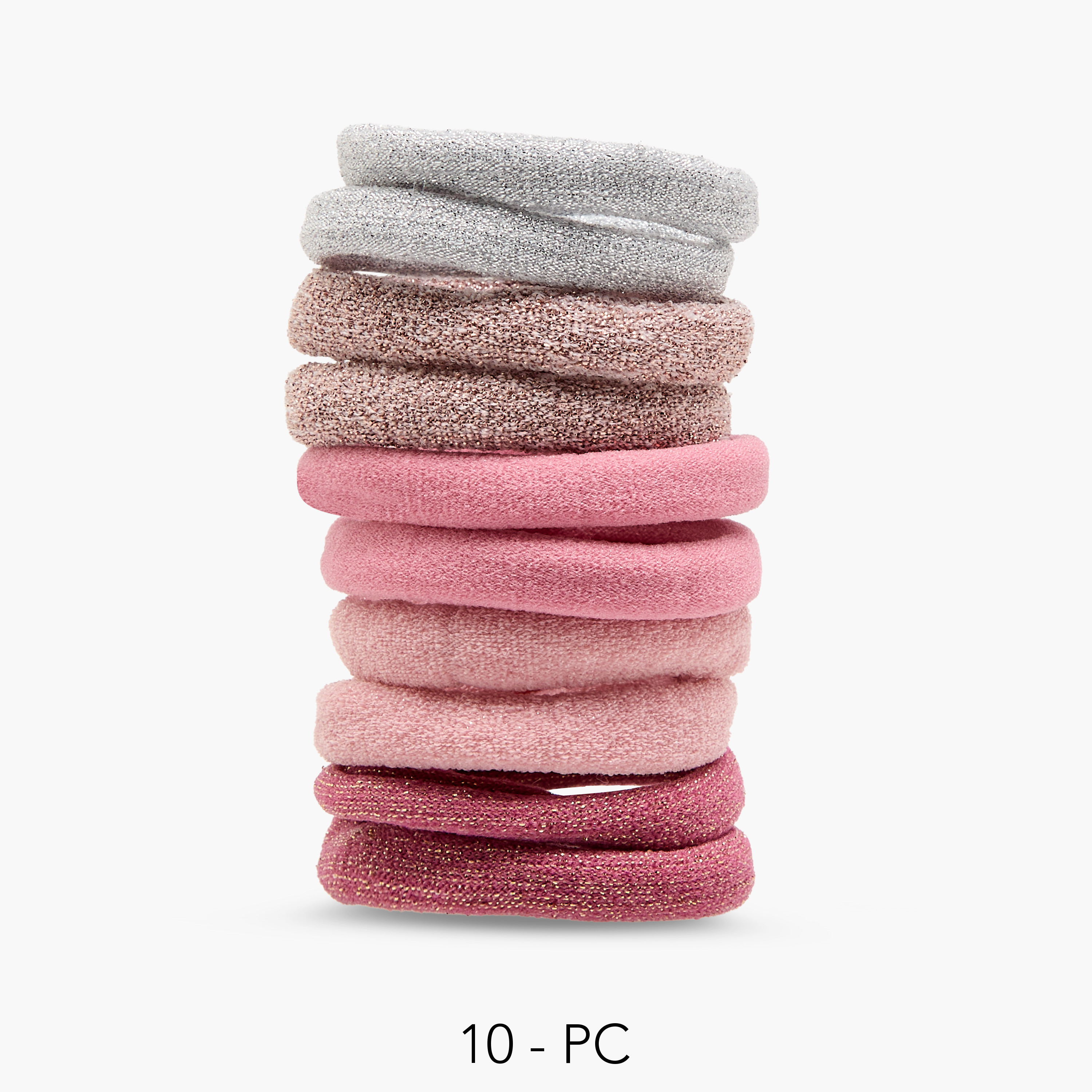 Pack of 10 Hair Tie-women-hairaccessories-scrunchies-image-1