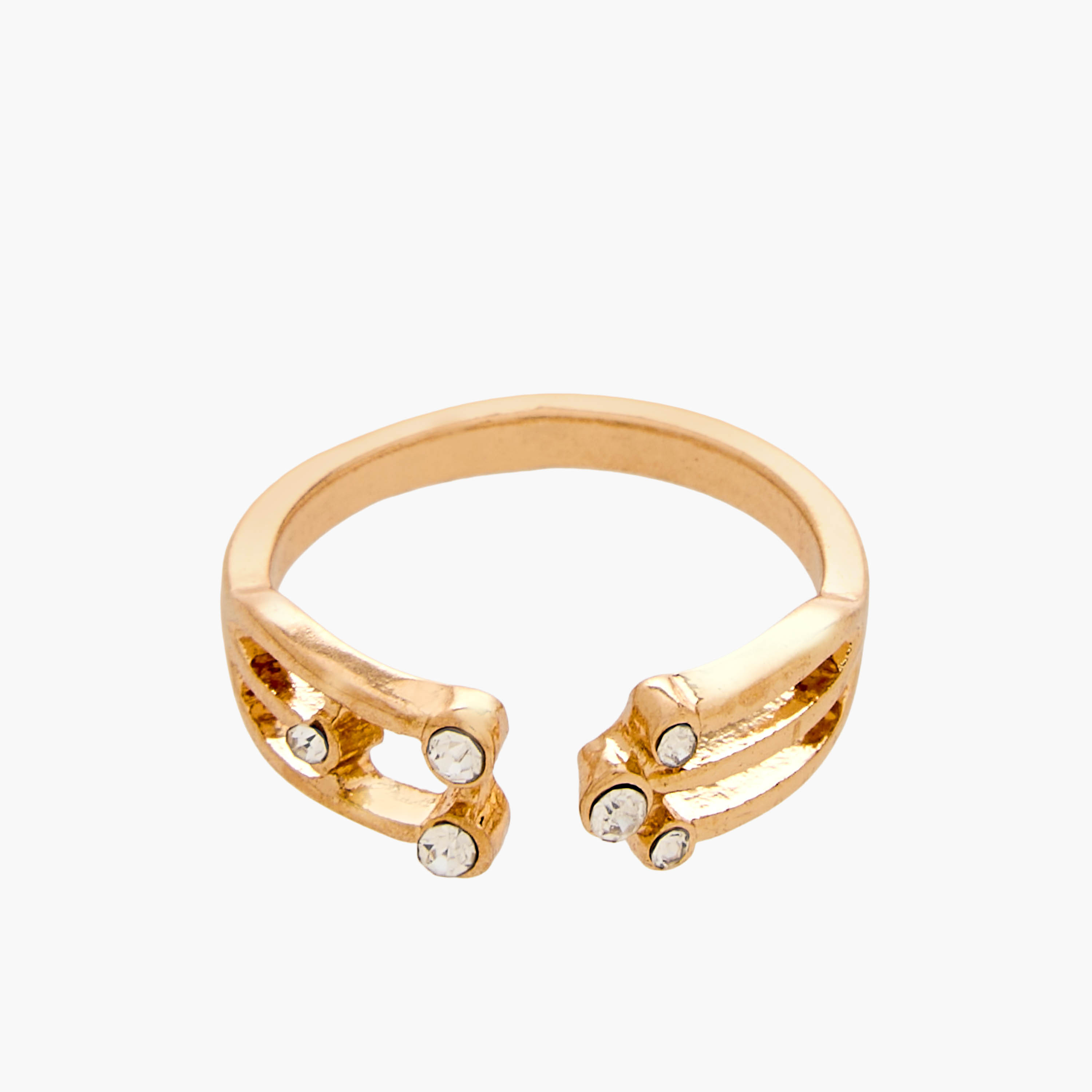Set of 6 - Assorted Gold Tone Ring-women-watchesandjewellery-jewellery-rings-image-7