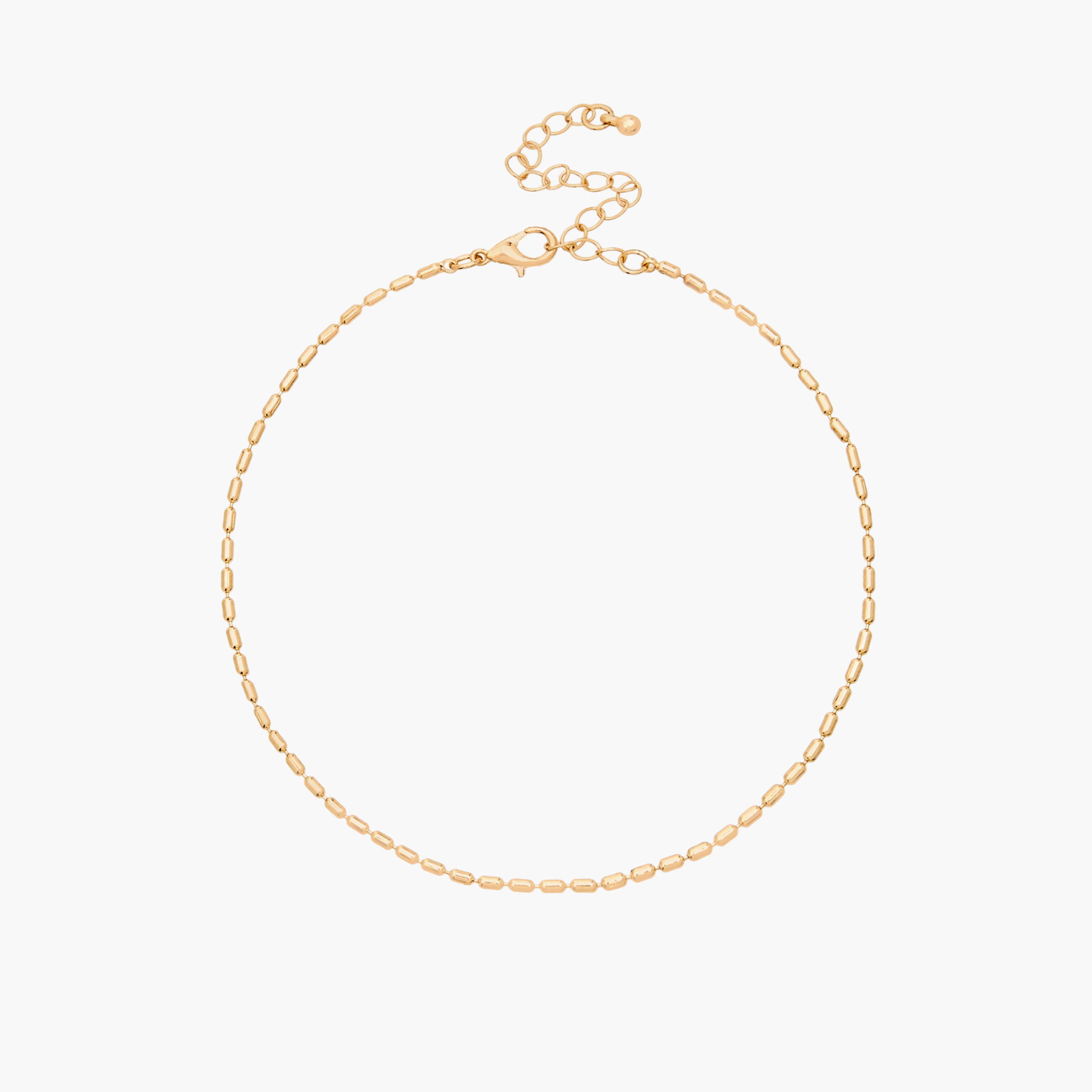 طقم خلاخيل متنوعة بلون ذهبي من 3 قطع-women-watchesandjewellery-jewellery-anklets-image-7