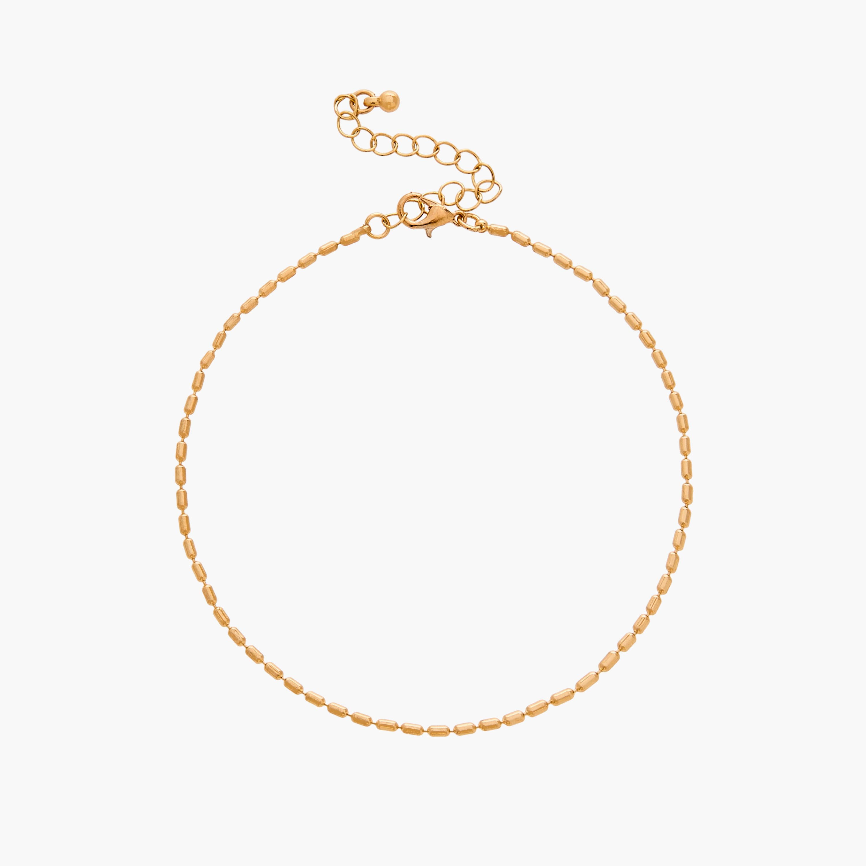 طقم خلاخيل متنوعة بلون ذهبي من 3 قطع-women-watchesandjewellery-jewellery-anklets-image-6