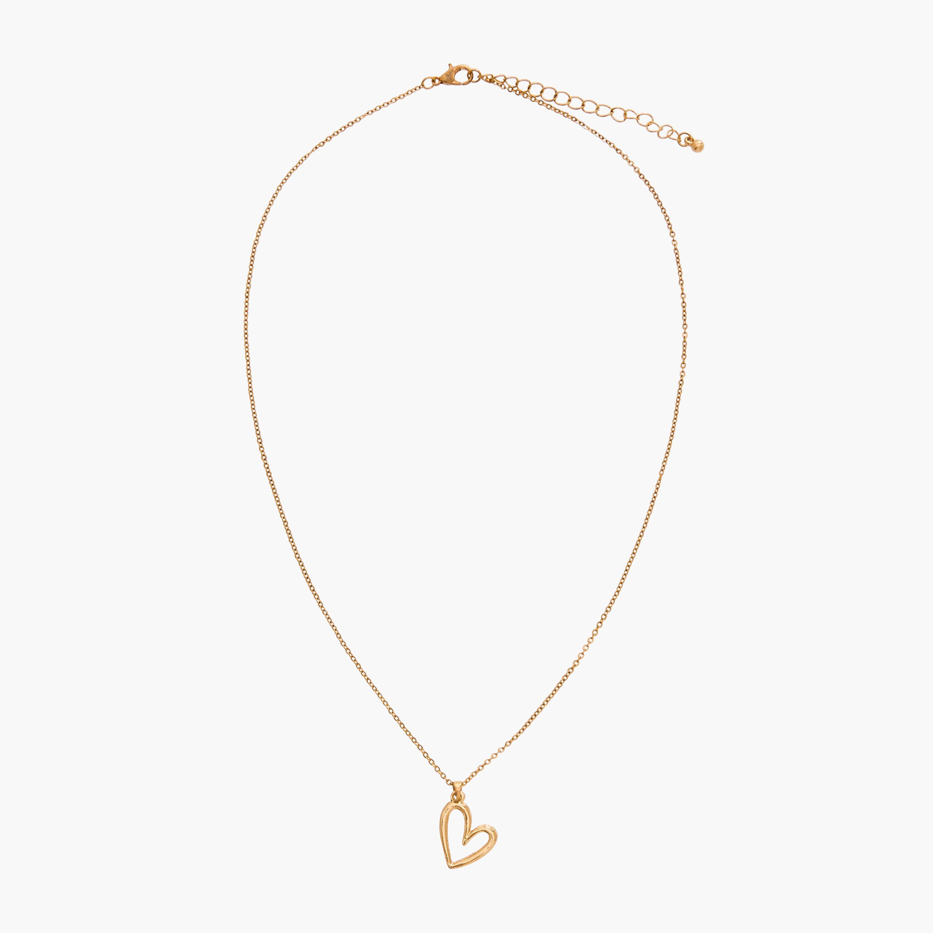 قلادة ذهبية بدلاية قلب-women-watchesandjewellery-jewellery-necklacesandpendants-image-1