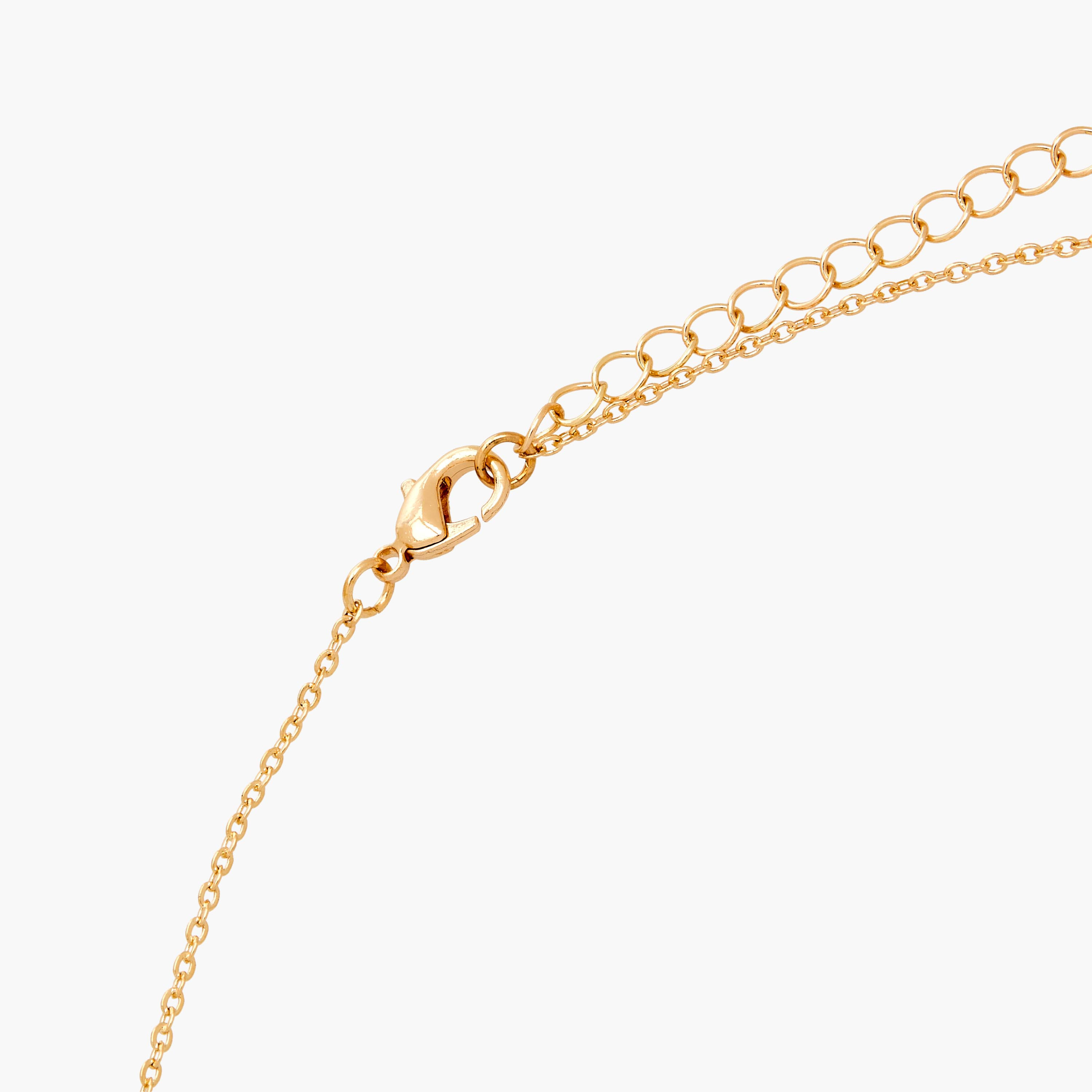قلادة ذهبية بدلاية أناناس-women-watchesandjewellery-jewellery-necklacesandpendants-image-4