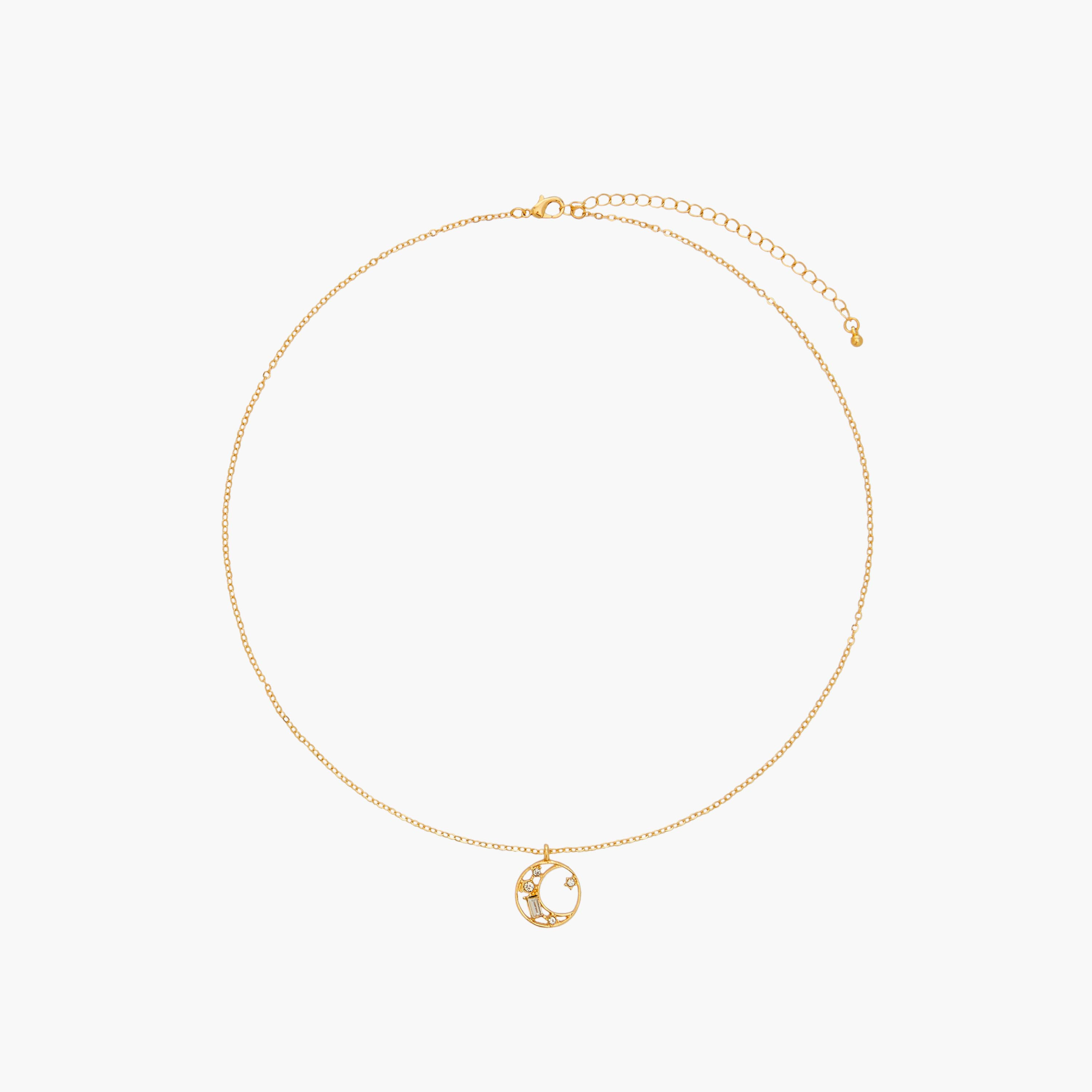 طقم قلادة ذهبية قطعتين بدلاية-women-watchesandjewellery-jewellery-necklacesandpendants-image-2