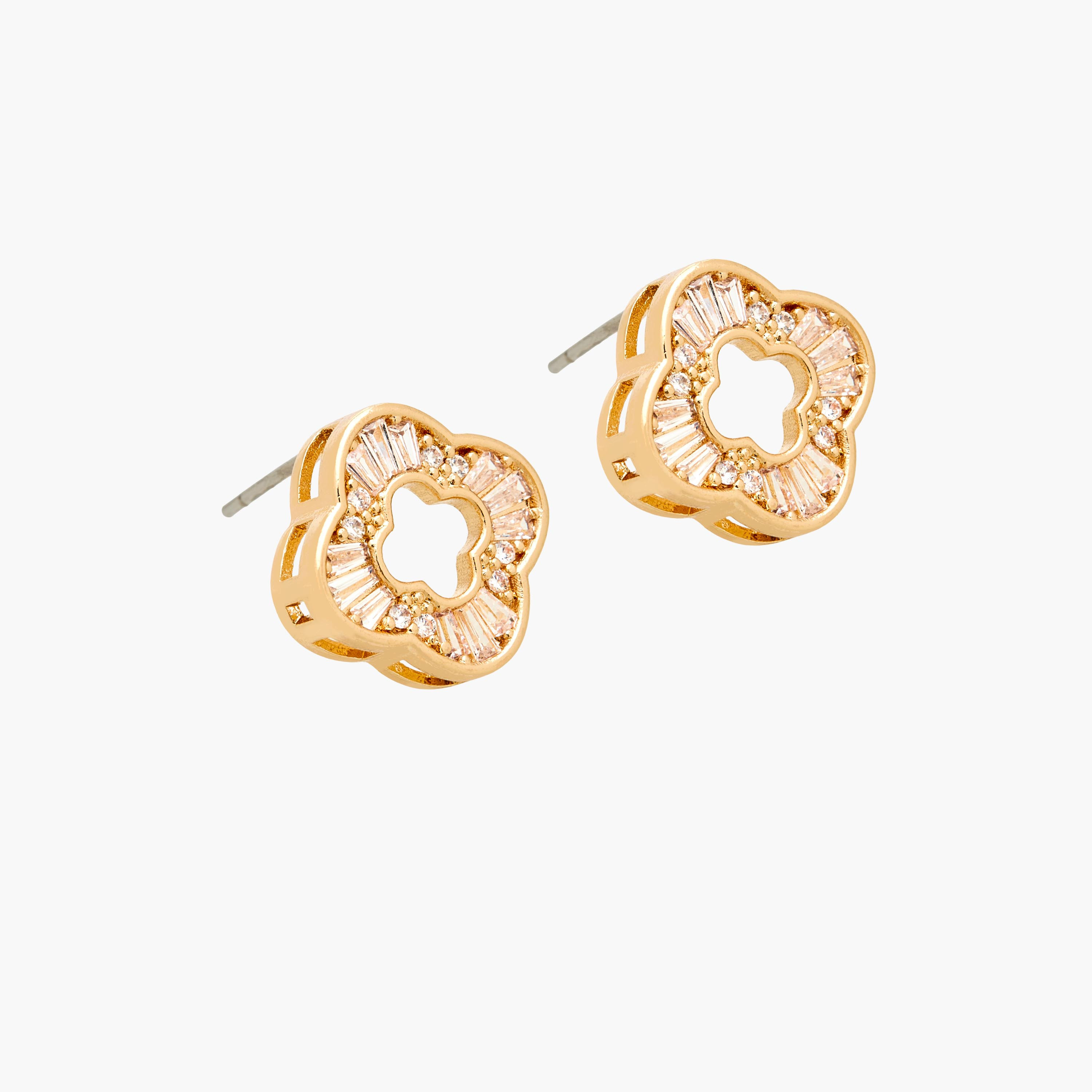 عقد وحلق بتزيينات زهرية - طقم من قطعتين-women-watchesandjewellery-jewellery-jewellerysets-image-4