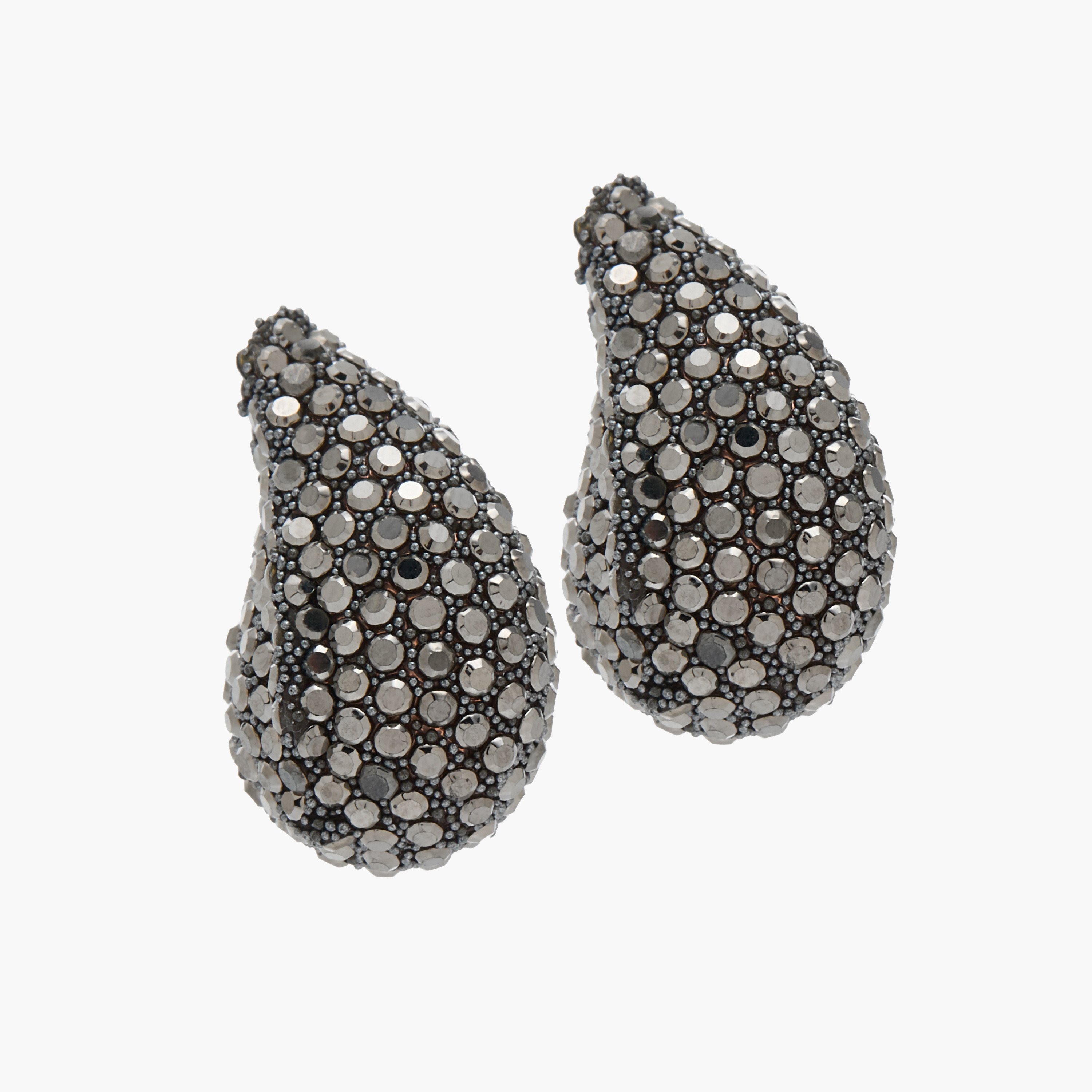 حلق مزيّن بتصميم دمعة ومكبس إغلاق خلفي-women-watchesandjewellery-jewellery-earrings-image-2