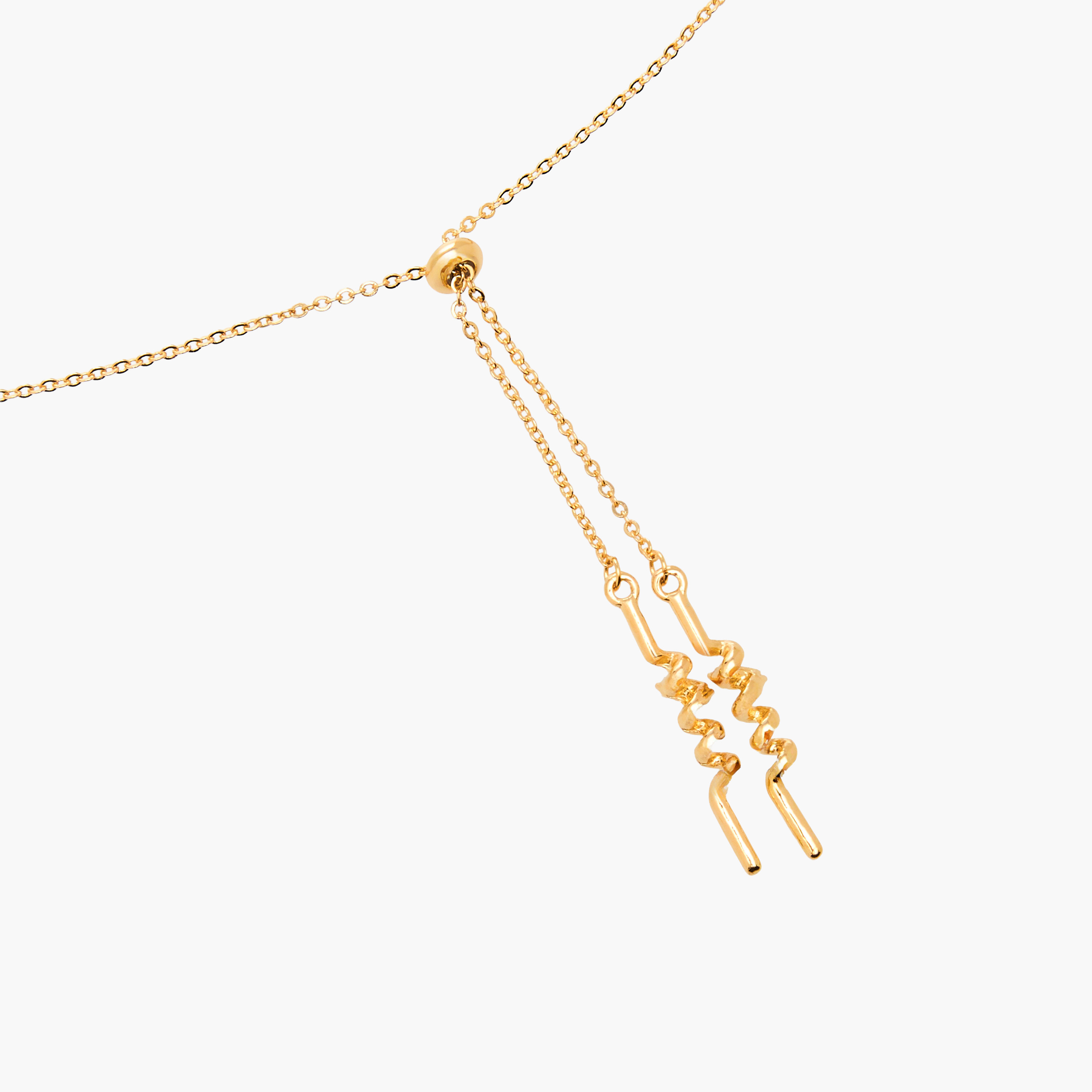 عقد بلون ذهبي بمشبك إغلاق منزلق-women-watchesandjewellery-jewellery-necklacesandpendants-image-4
