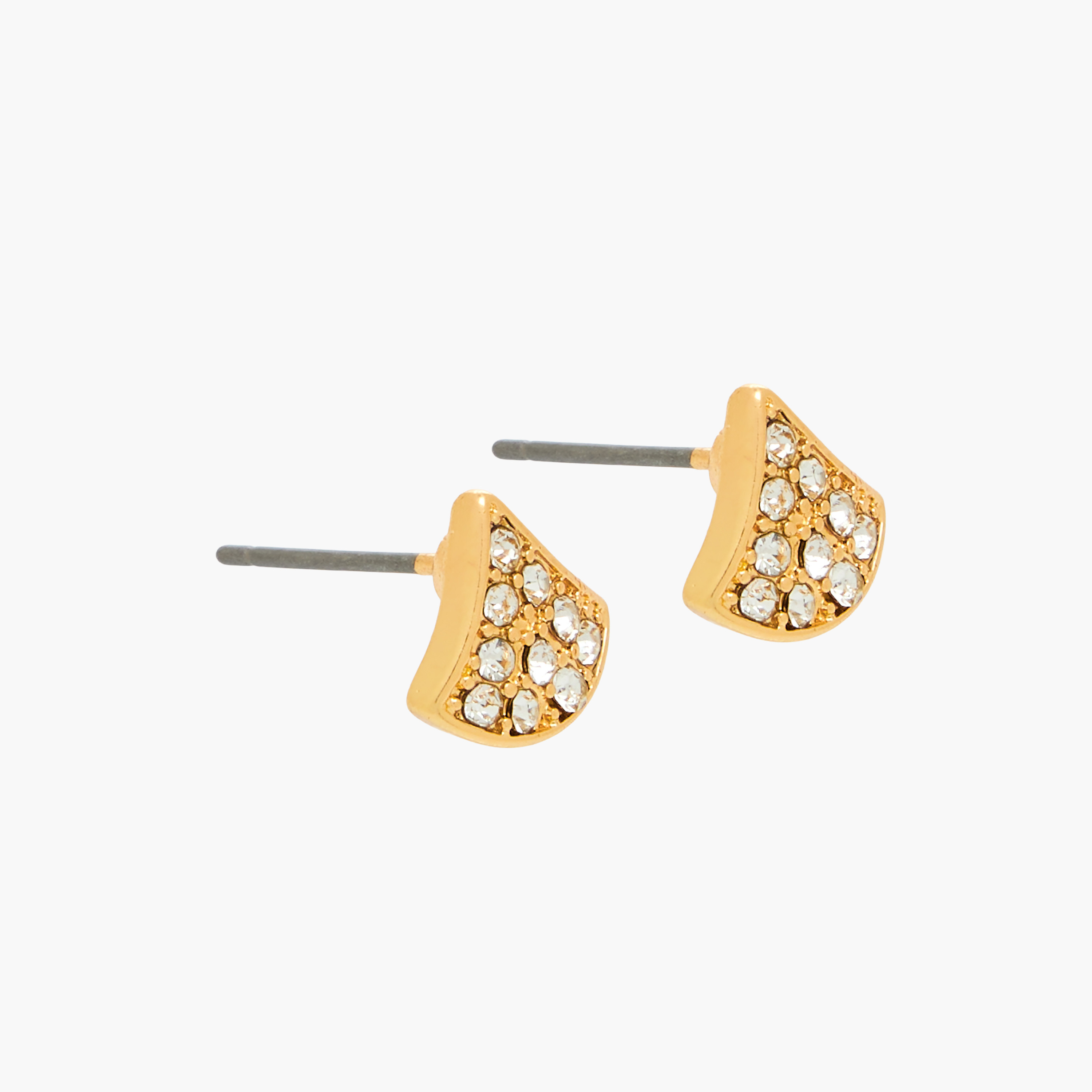 Set of 2 - Cubic Zirconia Stone Embellished Triangle Pendant Necklace and Earrings-women-watchesandjewellery-jewellery-jewellerysets-image-4