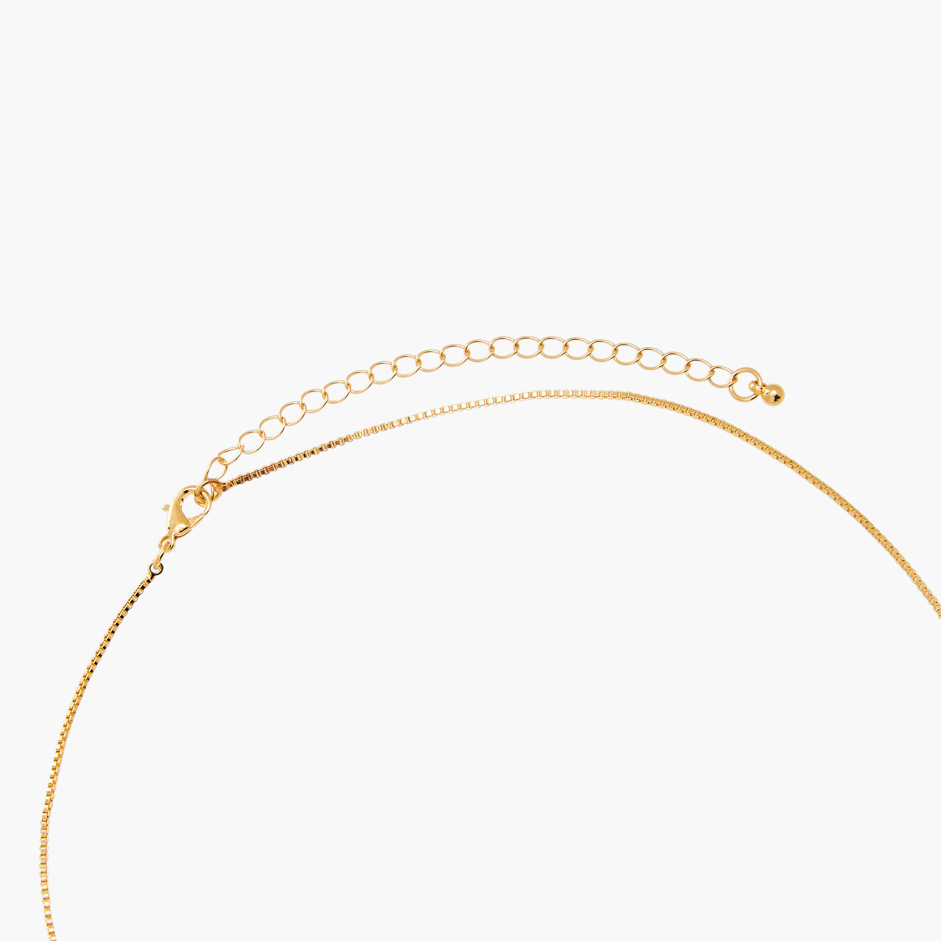 طقم من 2 - قلادة بدلاية مزينة بالزهور وأقراط-women-watchesandjewellery-jewellery-jewellerysets-image-7