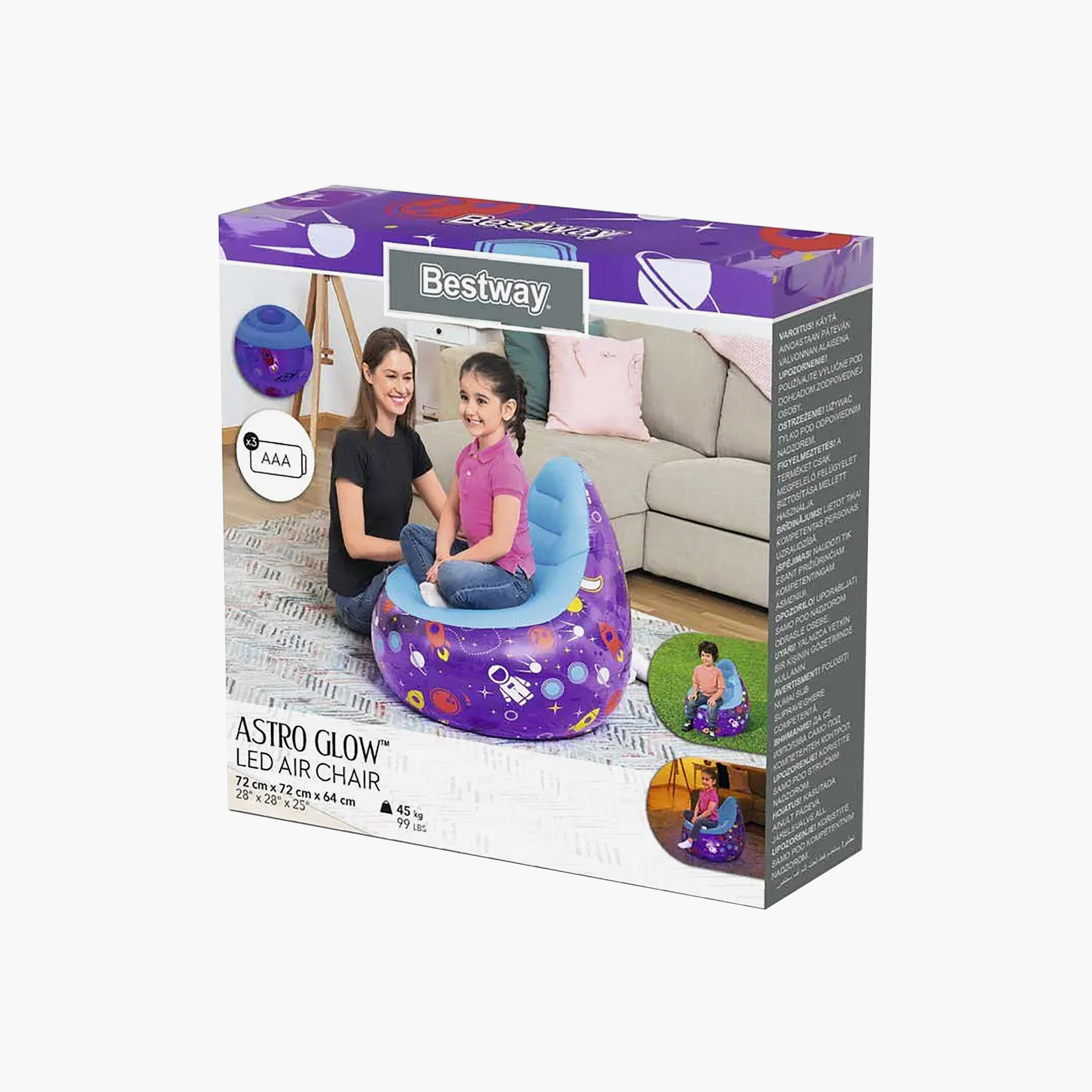 Bestway Astro Glow LED Air Chair-baby-nursery-furniture-chairsandtables-image-9