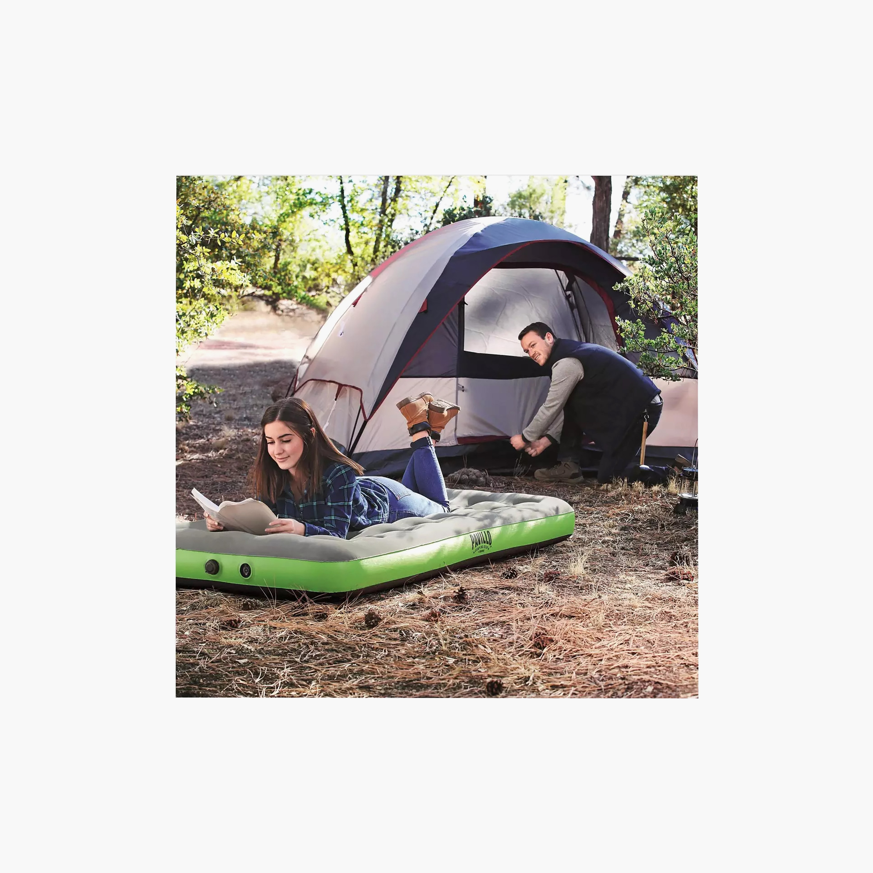 Bestway Tritech Air Mattress with Twin Built-In USB Pump-toys-outdoor-sports-image-3