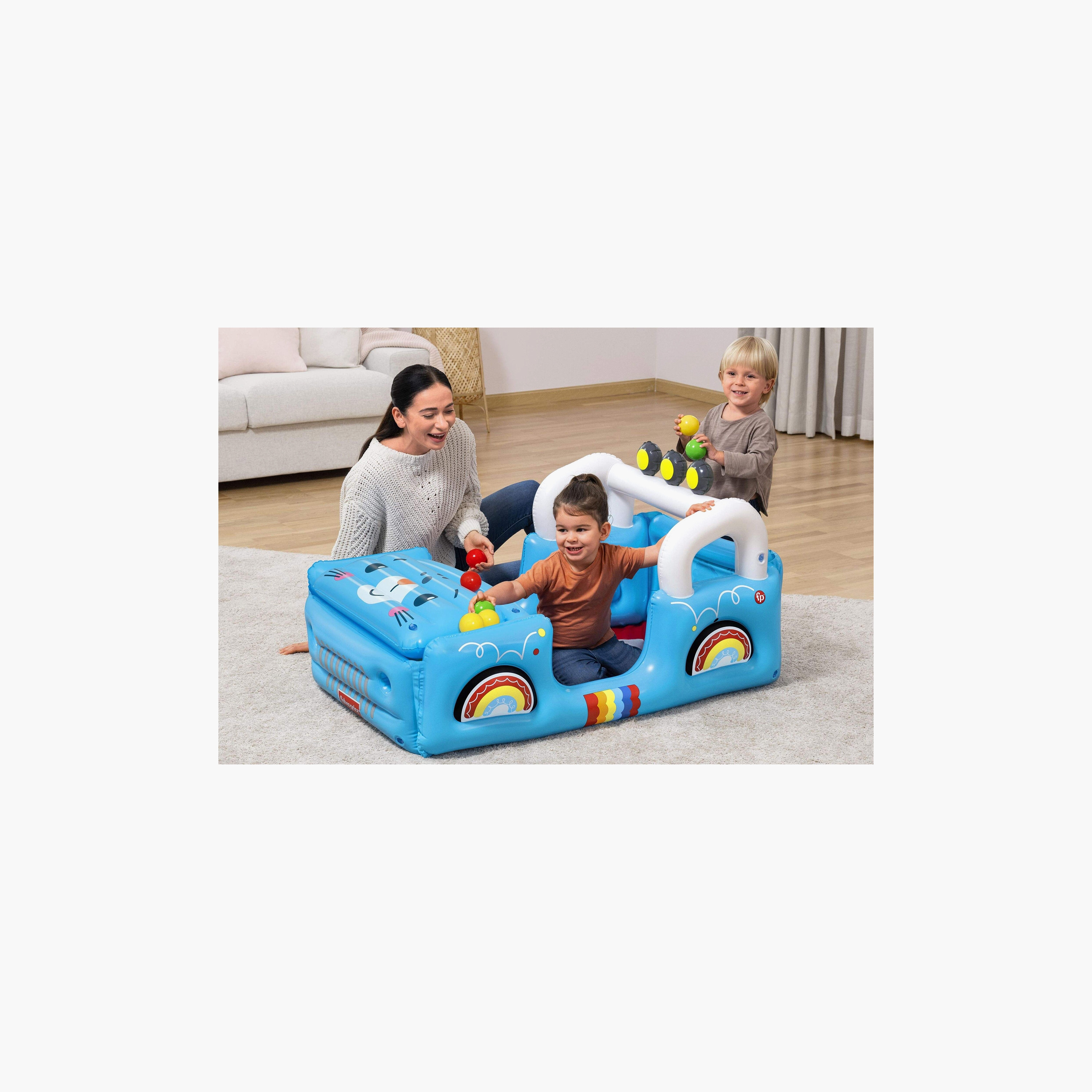 Bestway Inflatable Truck Ball Pit with Play Balls-toys-outdoor-activity-image-2