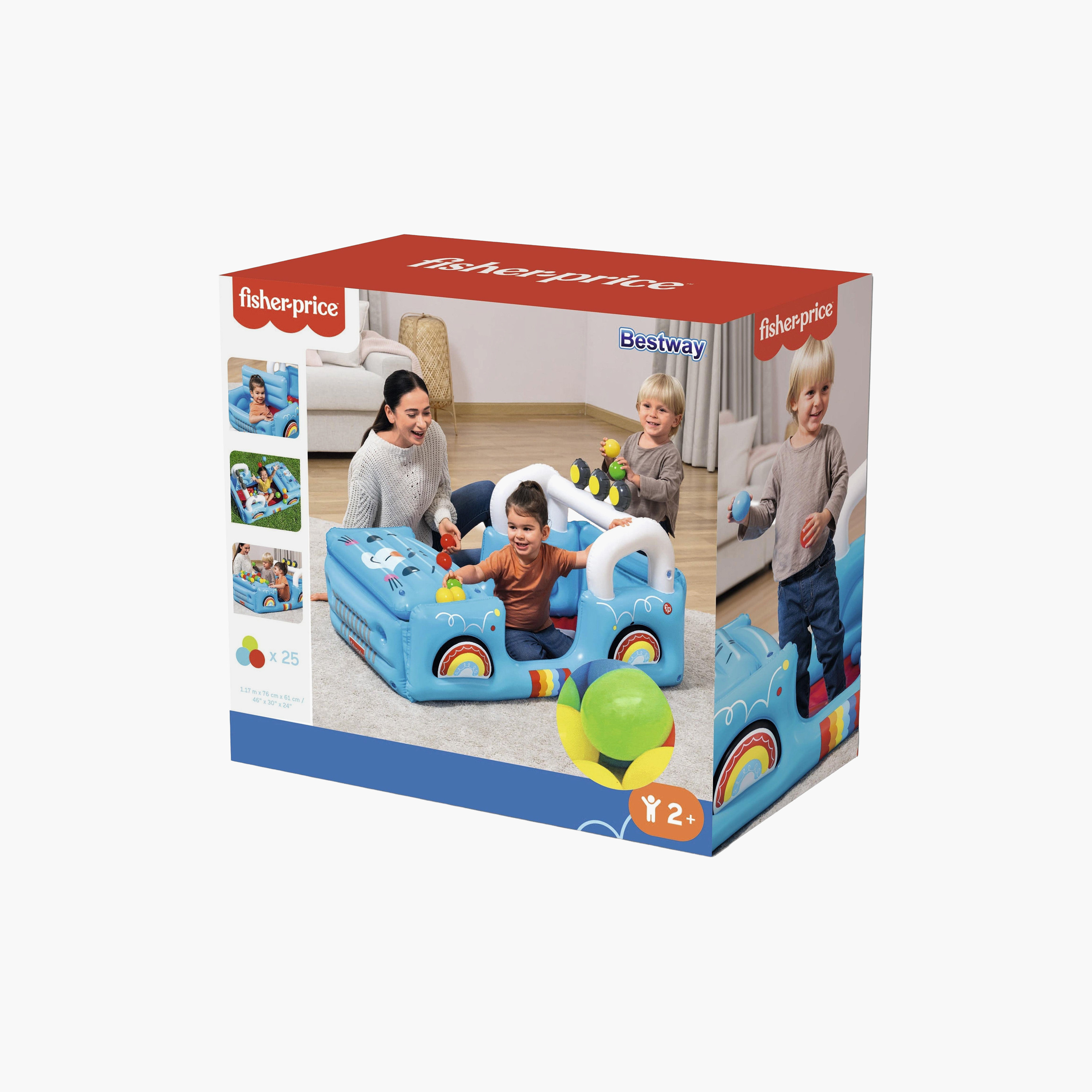 Bestway Inflatable Truck Ball Pit with Play Balls-toys-outdoor-activity-image-6