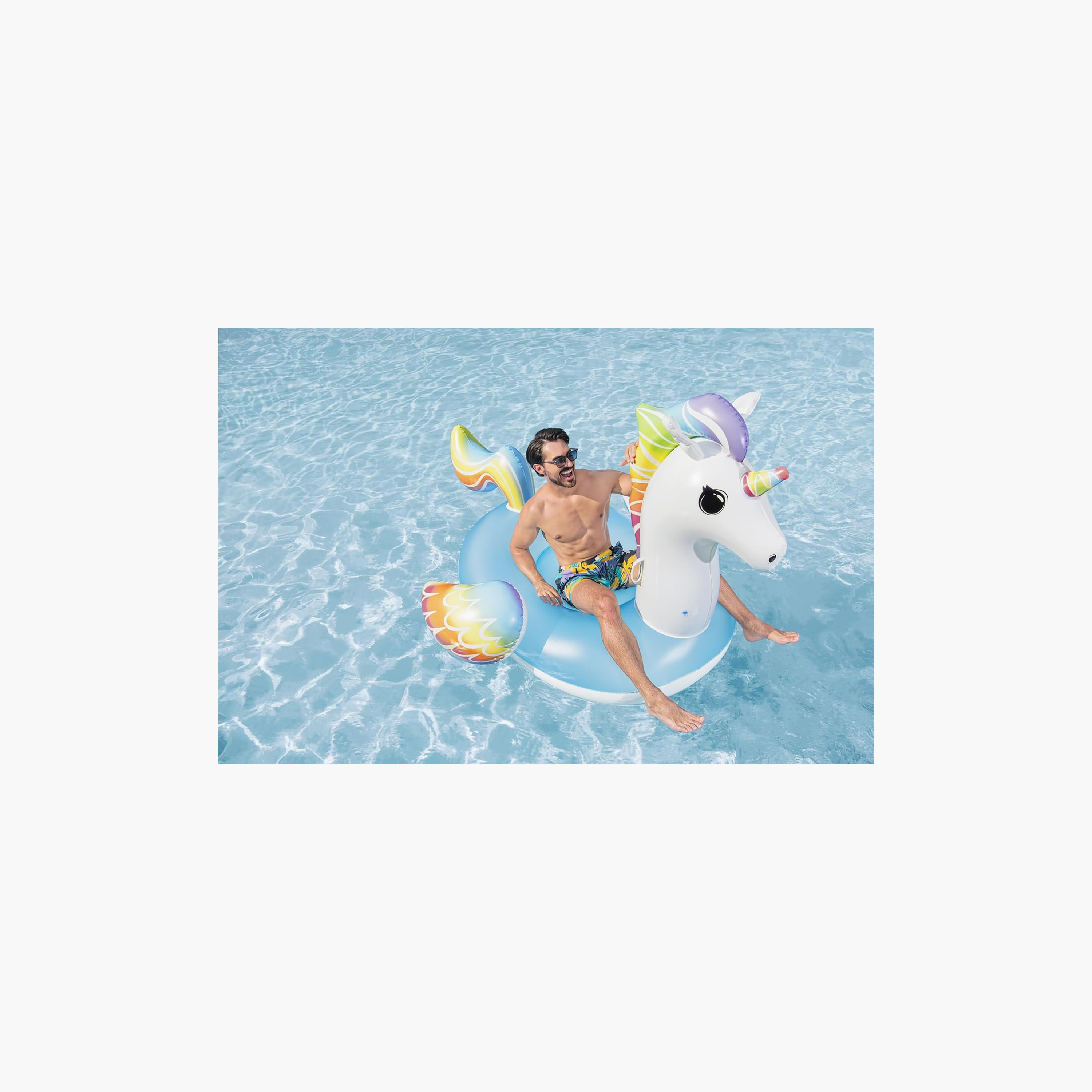 عوامة مسبح قابلة للنفخ بتصميم يونيكورن من بست واي-toys-outdoor-poolandbeach-poolaccessories-image-7