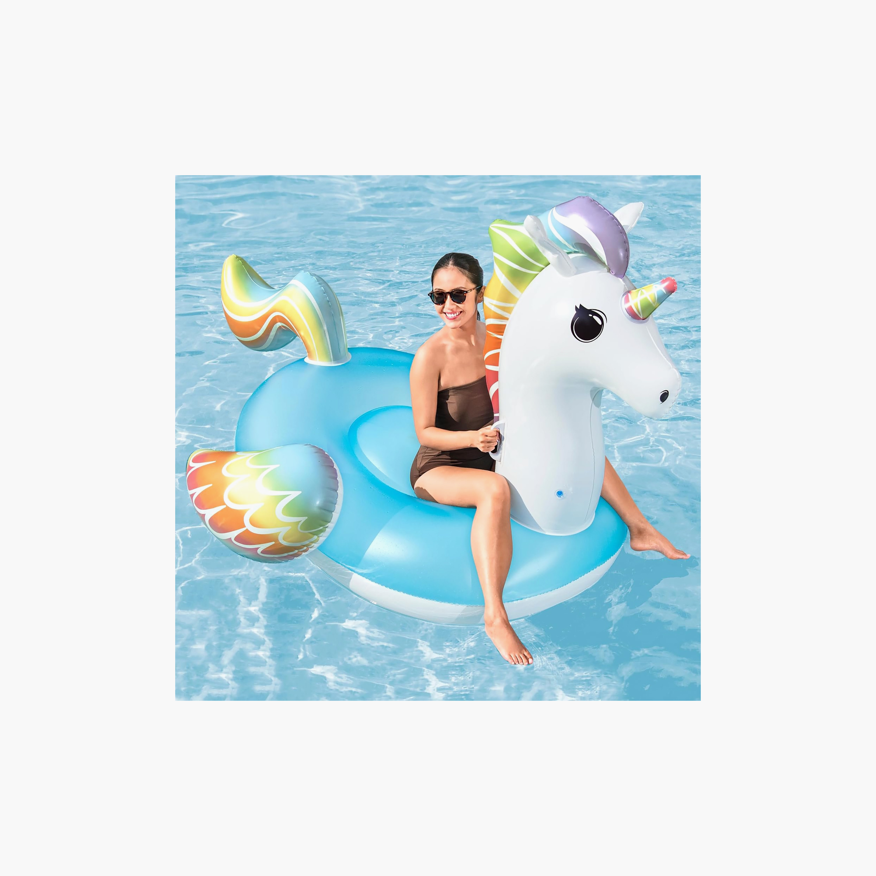 عوامة مسبح قابلة للنفخ بتصميم يونيكورن من بست واي-toys-outdoor-poolandbeach-poolaccessories-image-9