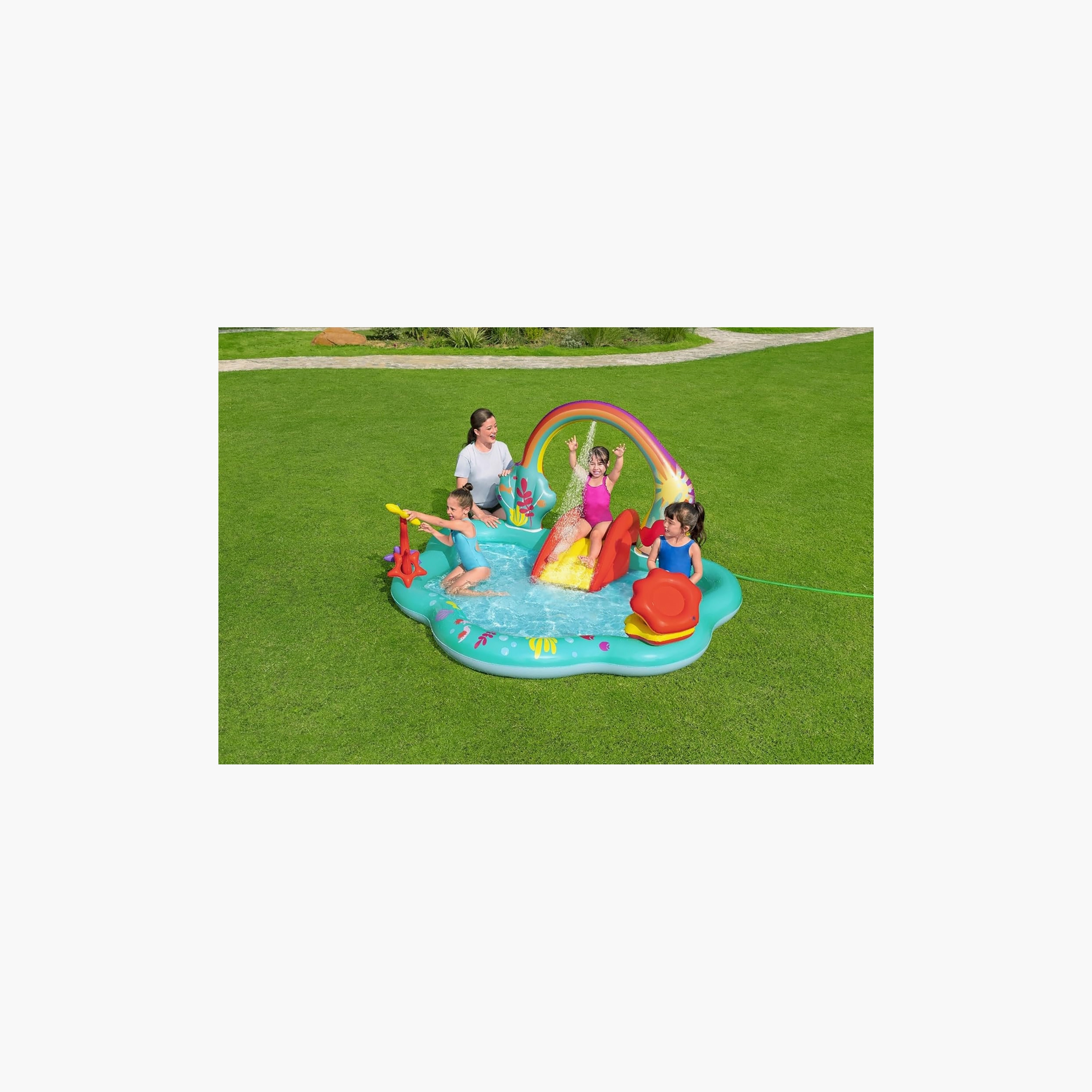 Bestway Ariel Inflatable Play Centre with Slide-toys-outdoor-poolandbeach-beachtoys-image-2