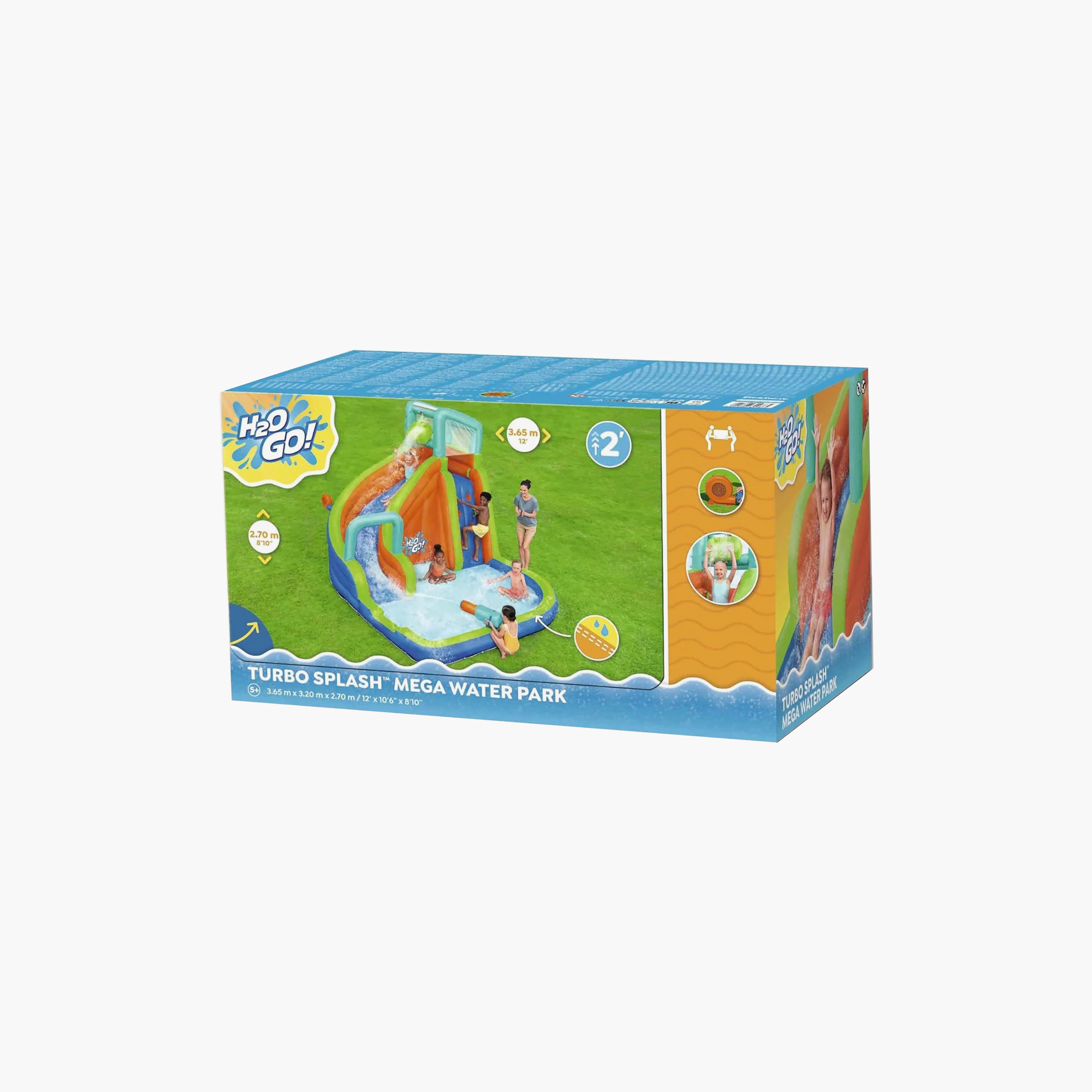 مدينة الألعاب المائية الضخمة توربو سبلاش من بست واي-toys-outdoor-slidesandswings-image-7