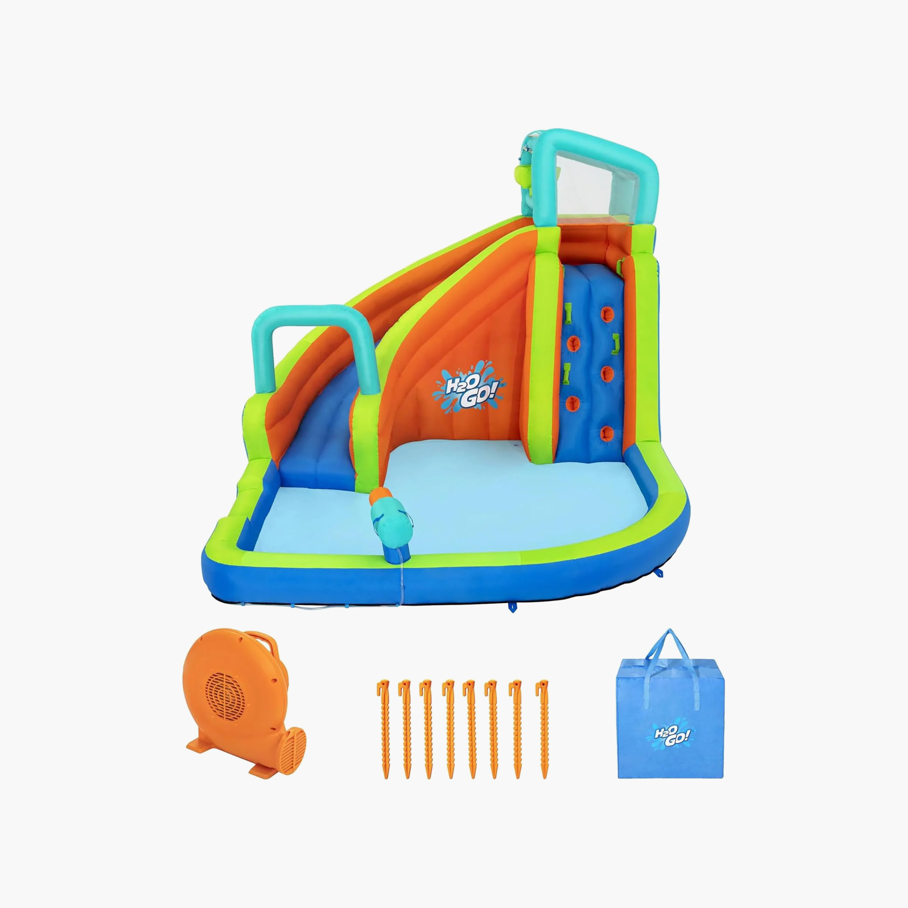 مدينة الألعاب المائية الضخمة توربو سبلاش من بست واي-toys-outdoor-slidesandswings-image-9