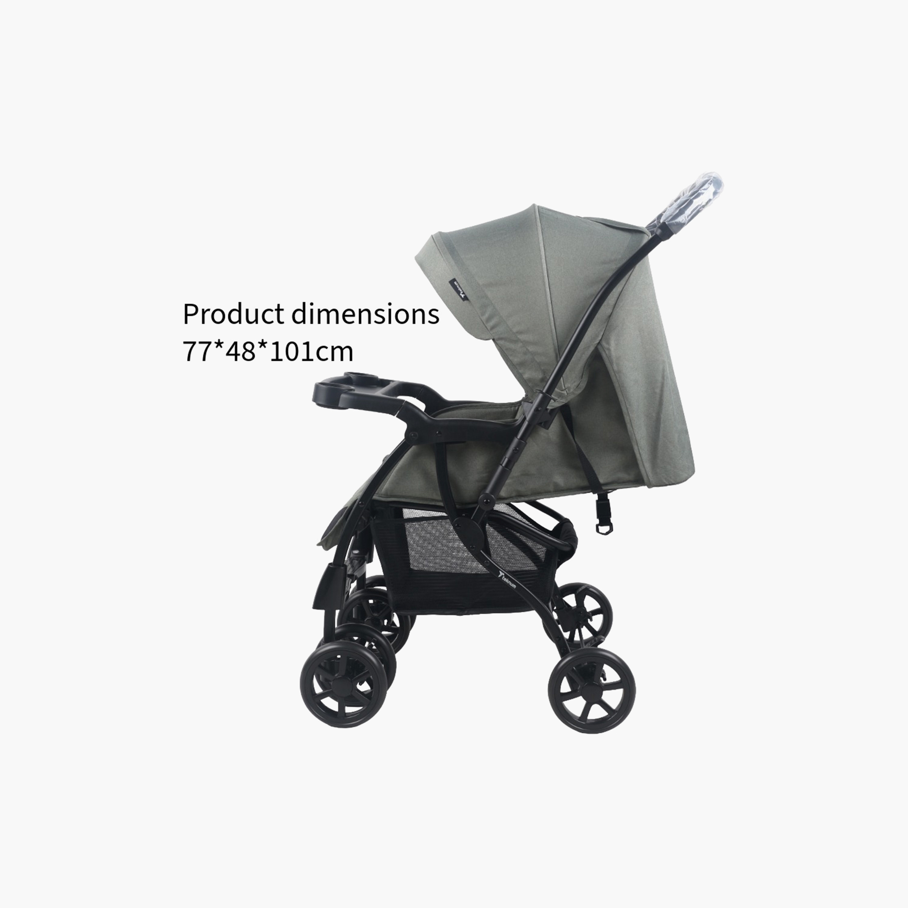 عربة أطفال قابلة للعكس (2 في 1) من تكنوم - لوك ات مي-baby-gear-strollersandprams-strollers-image-6