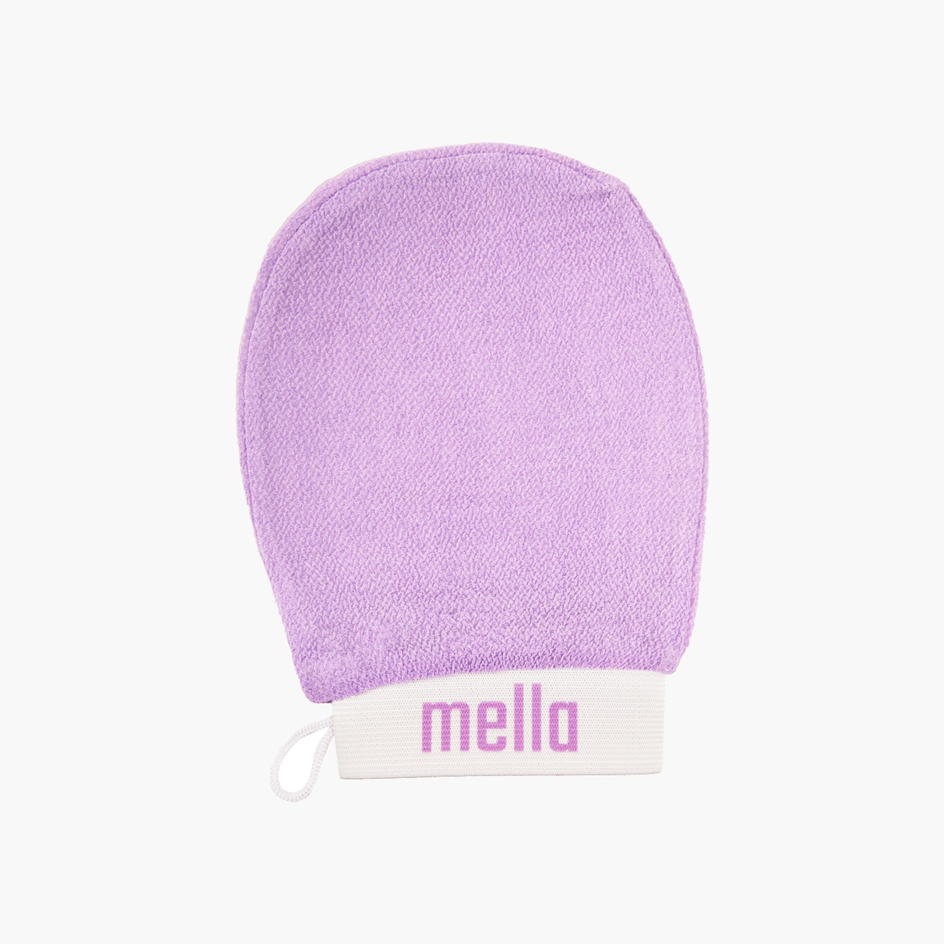 Mella Exfoliating Viscose Bath Glove-beautyandpersonalcare-hair-stylingtools-hairbrushesandcombs-image-1