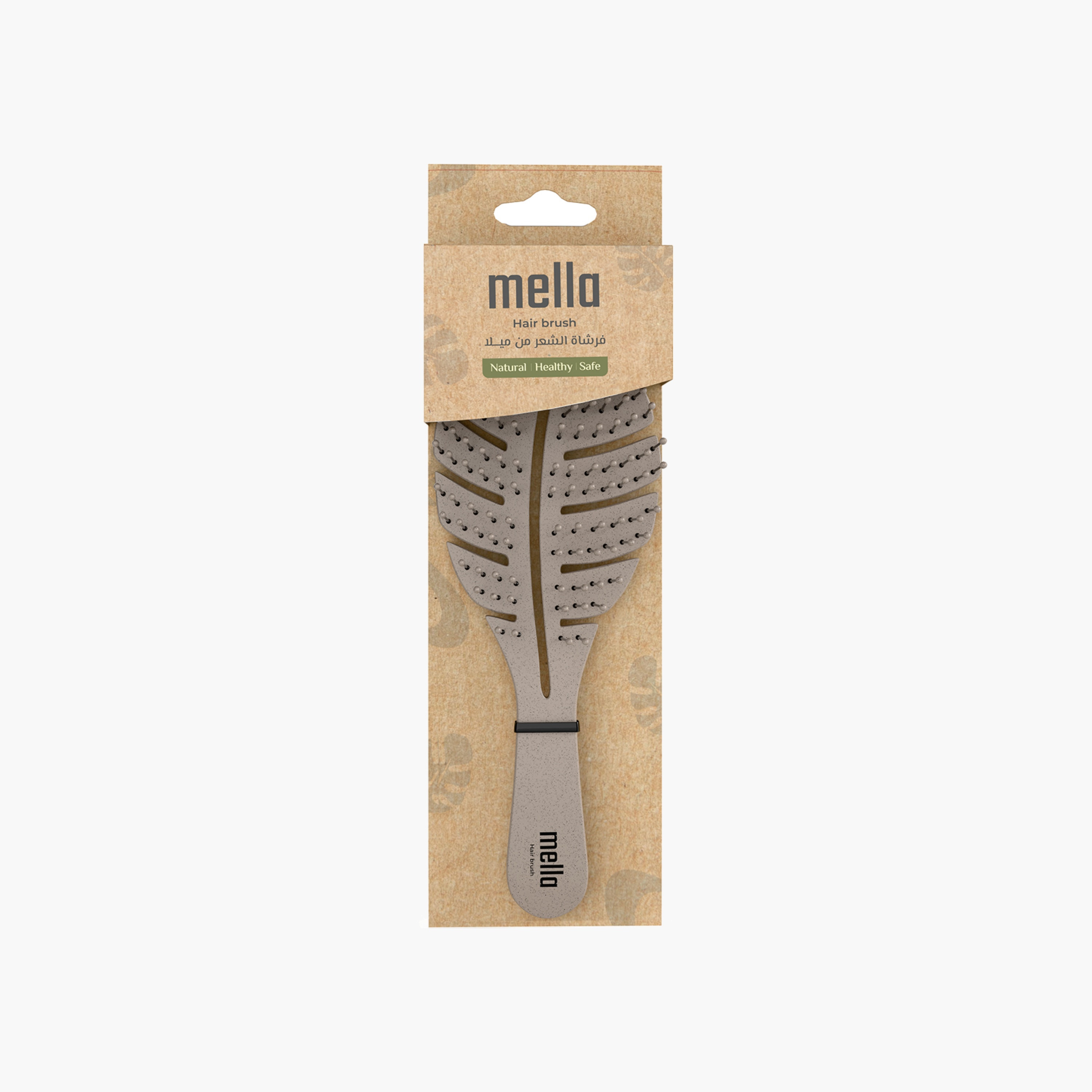 Mella Leaf Shaped Detangling Hair Brush-beautyandpersonalcare-hair-stylingtools-hairbrushesandcombs-image-4