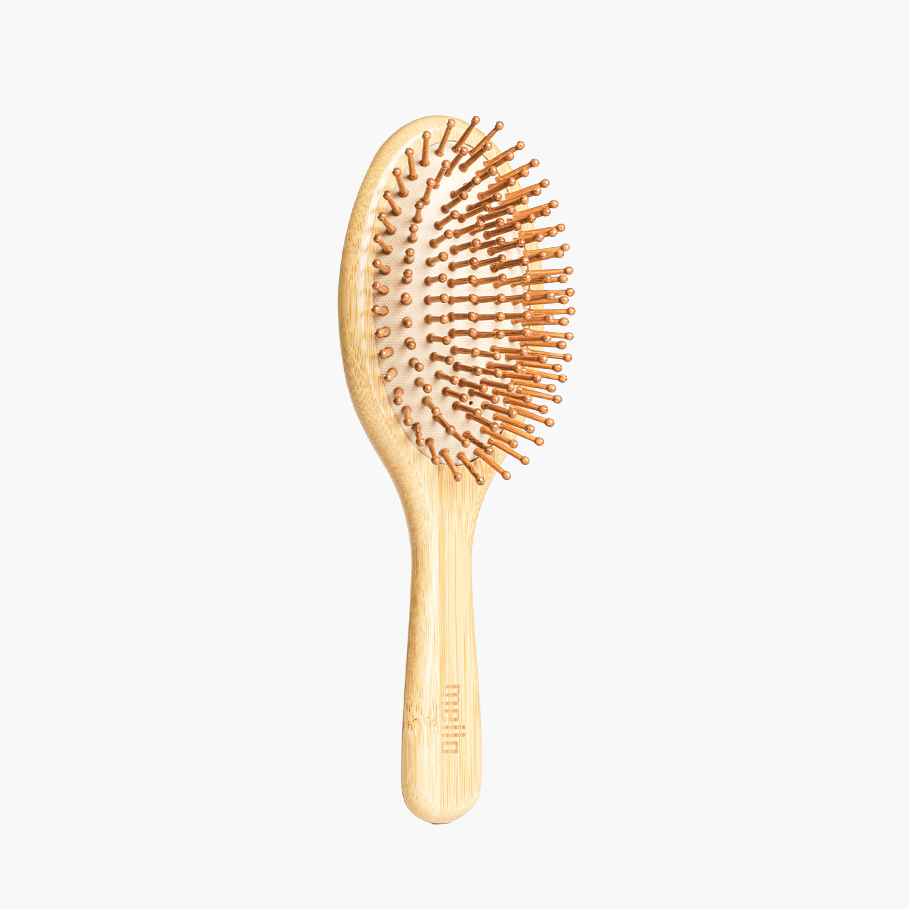 ميلا فرشاة شعر بيضاوية من الخيزران لفك التشابك-beautyandpersonalcare-hair-stylingtools-hairbrushesandcombs-image-3