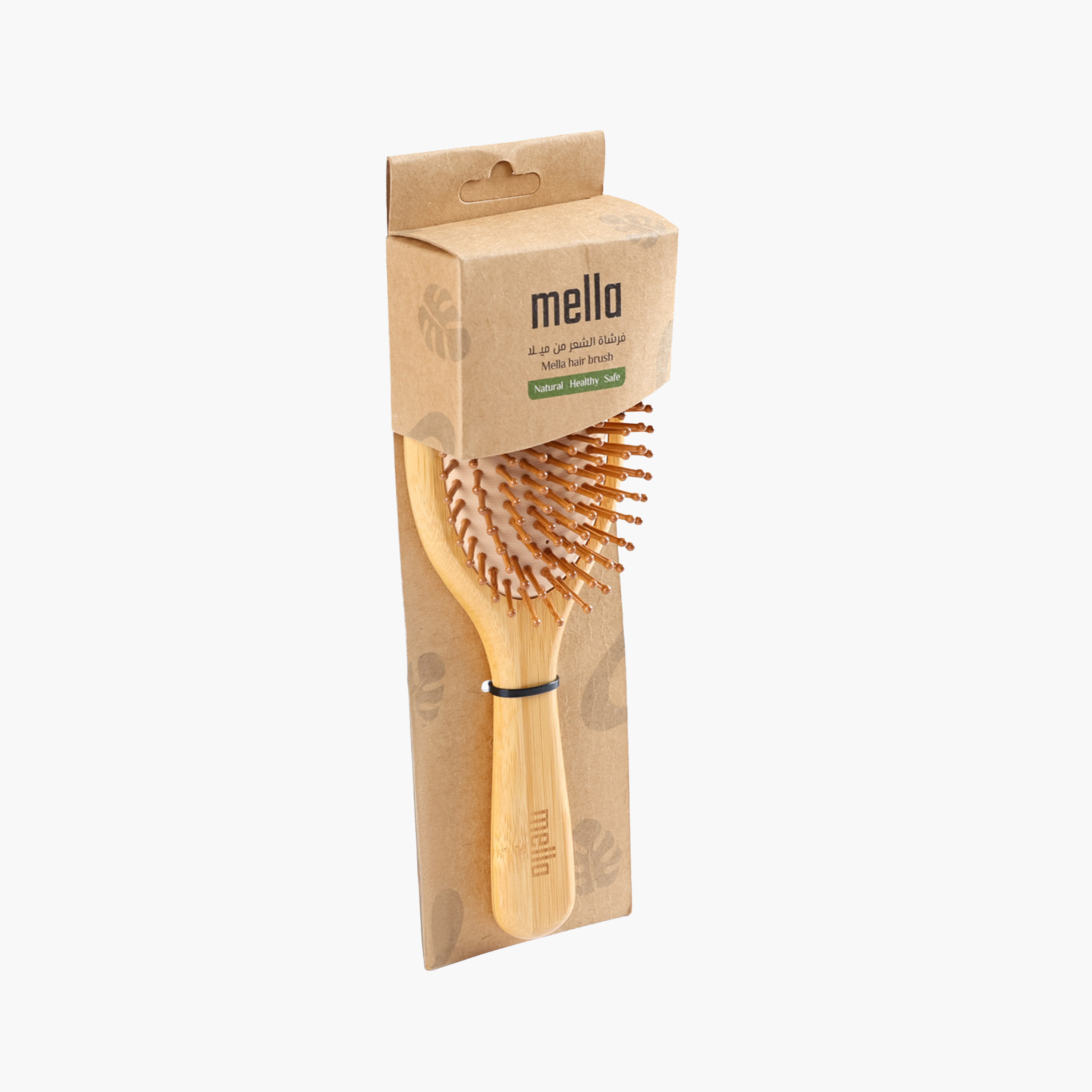 ميلا فرشاة شعر بيضاوية من الخيزران لفك التشابك-beautyandpersonalcare-hair-stylingtools-hairbrushesandcombs-image-4