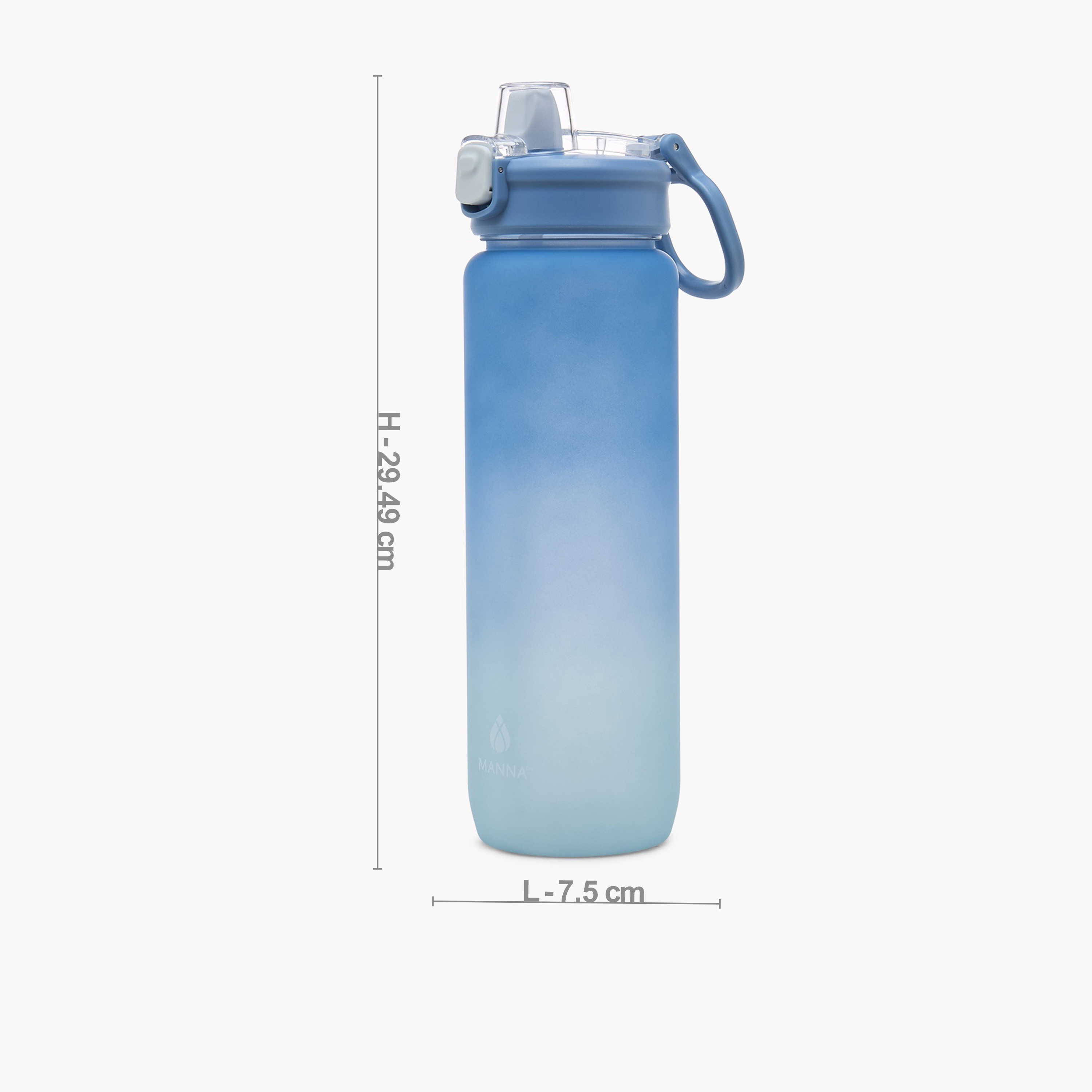 قارورة مياه أومبري بفوهة ومقبض من مانا - 1.1 لتر-school-waterbottles-image-4