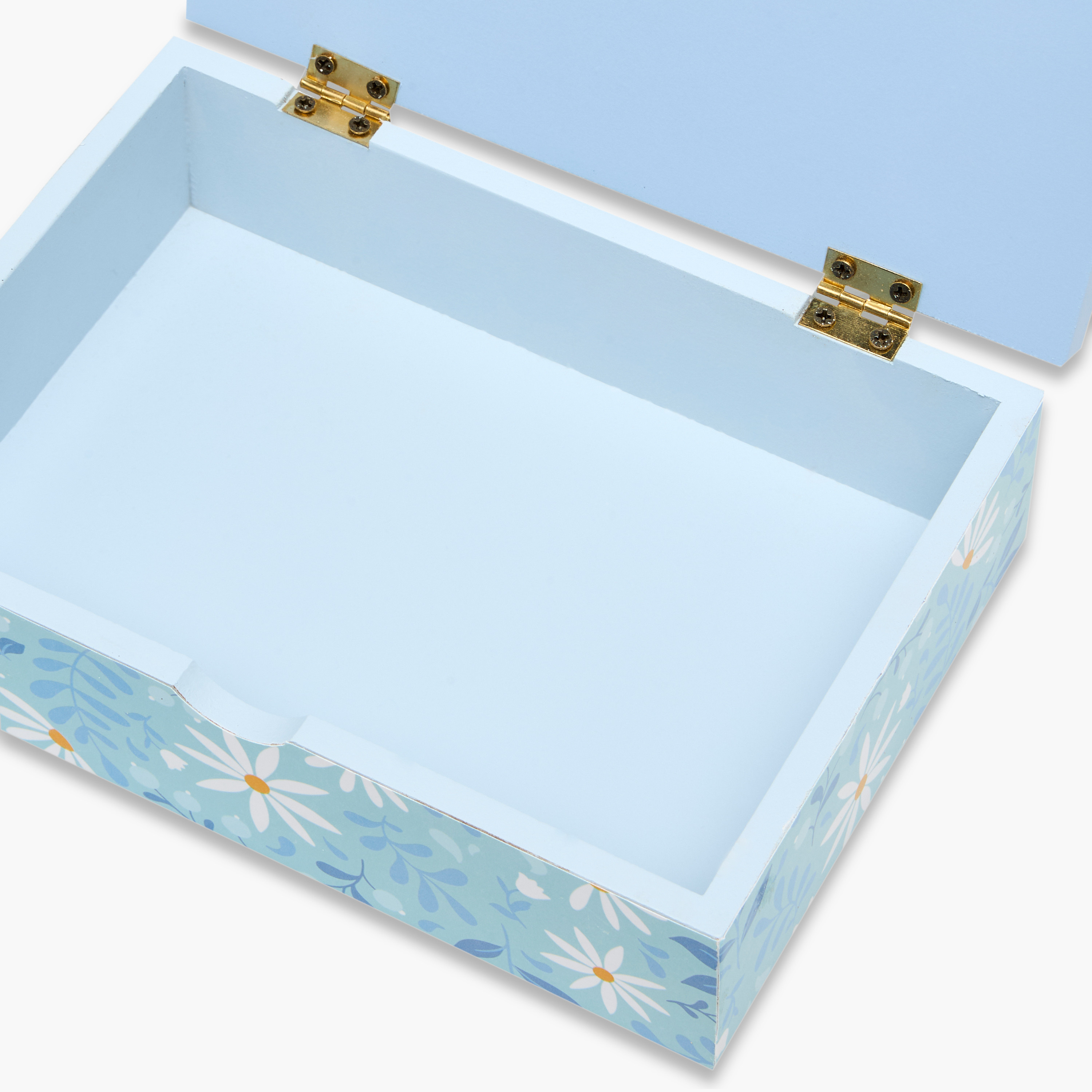 Findz 1-Compartment Jewellery Organiser with Floral Print - 17x12x6 cms-women-watchesandjewellery-jewellery-storage-image-5