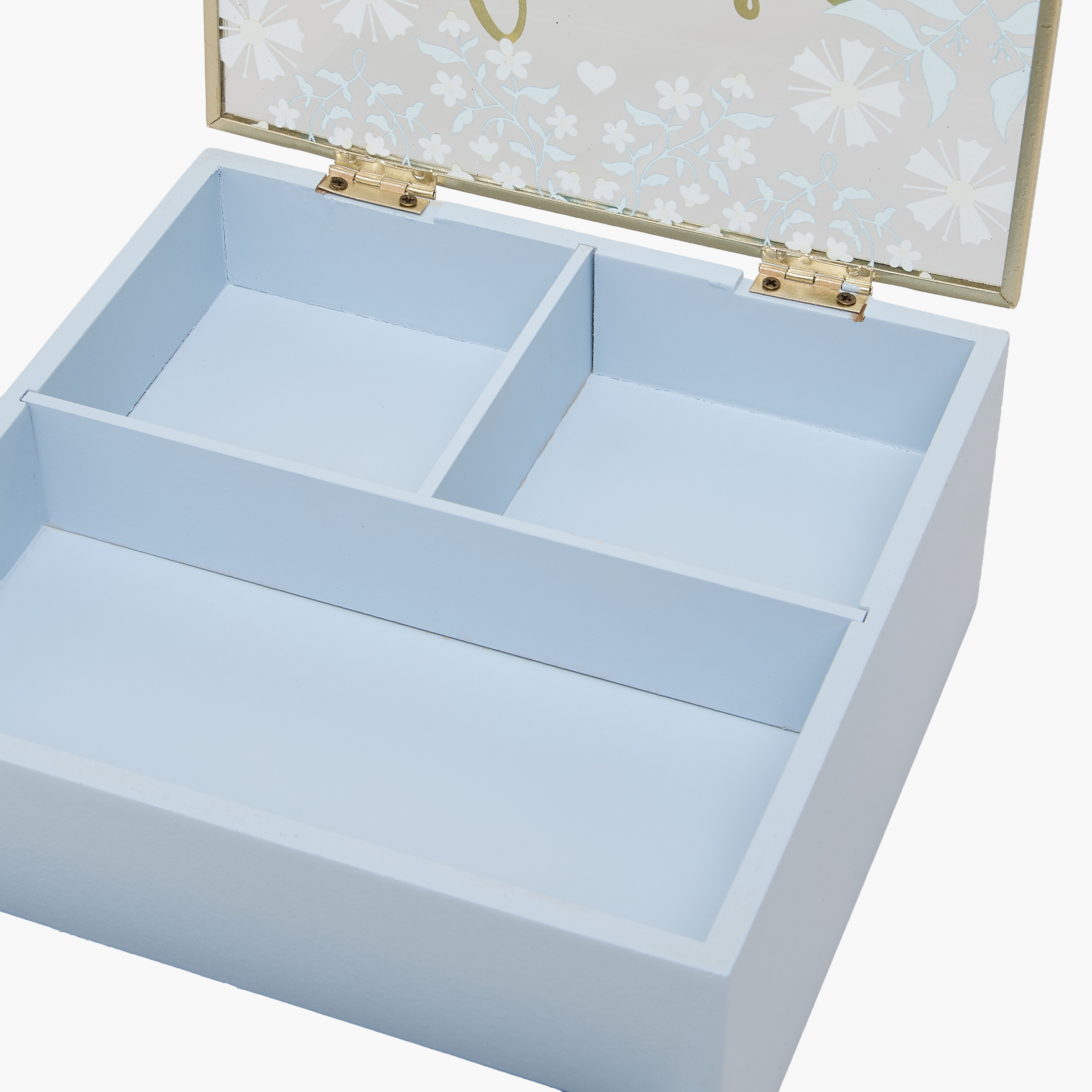 Findz Jewellery Box with Daisy Print - 18x18x8 cms-women-watchesandjewellery-jewellery-storage-image-7