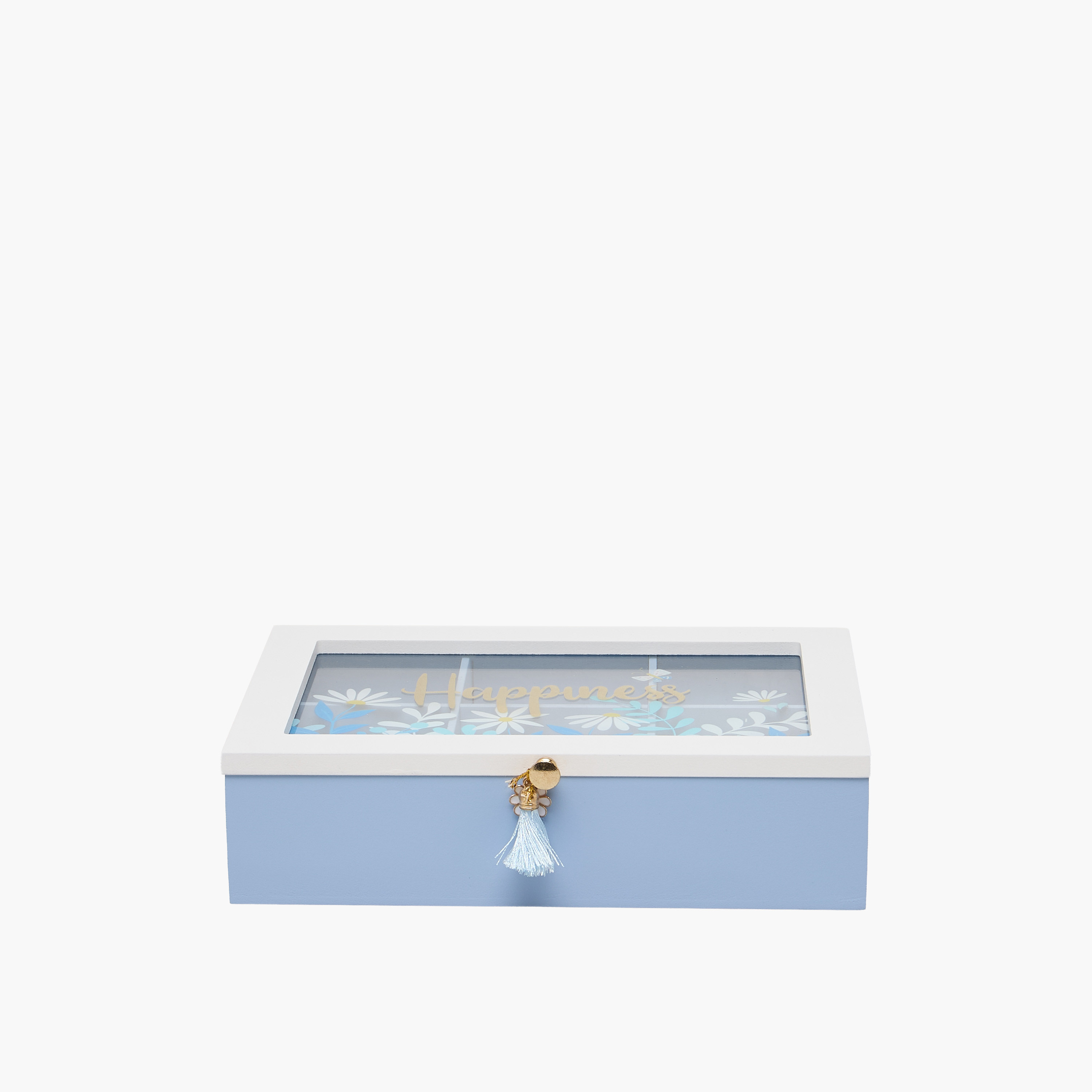 Findz Jewellery Organizer with Daisy Print - 24x16x6 cms-women-watchesandjewellery-jewellery-storage-image-1