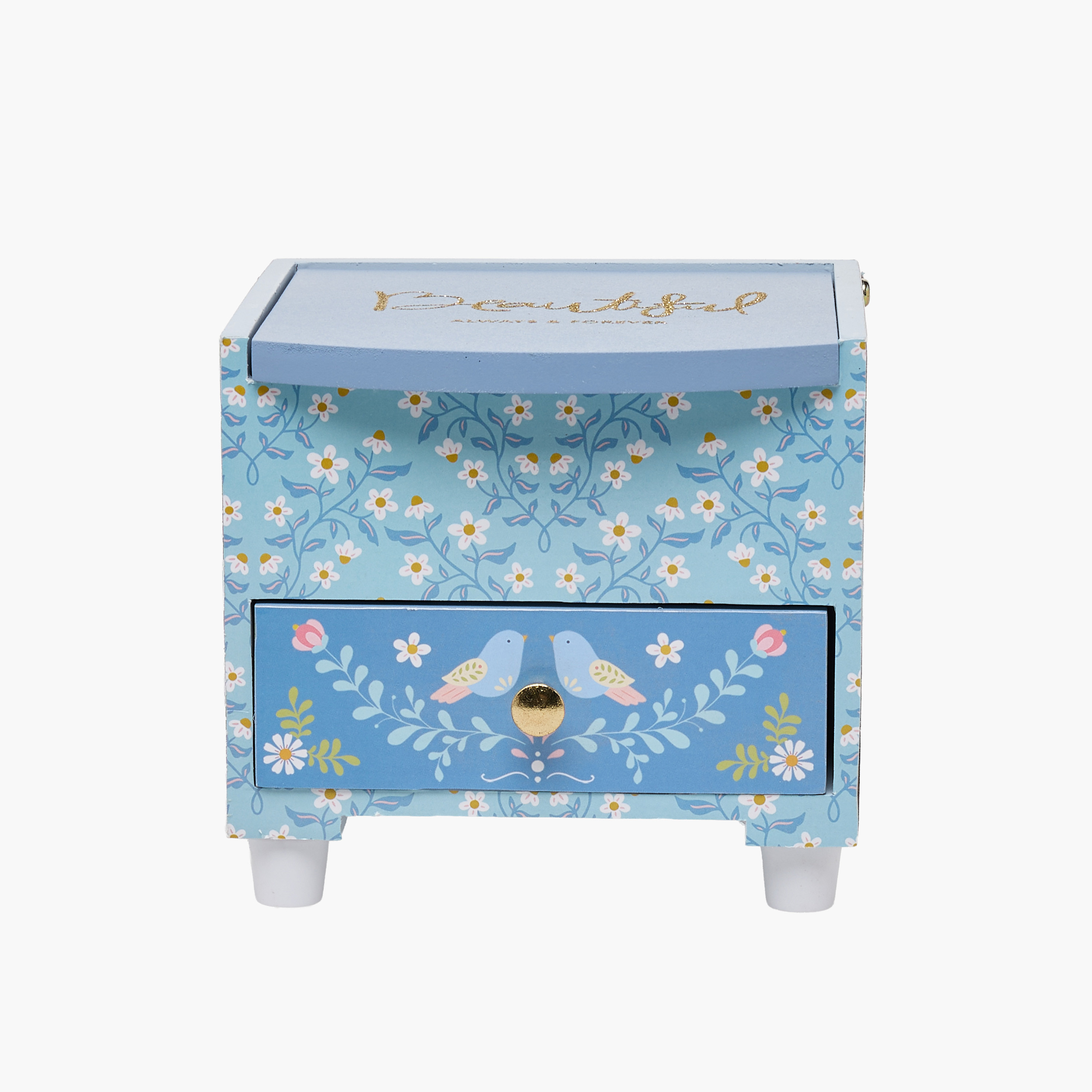 Findz Jewellery Organizer with Drawer - 13x10x10 cms-women-watchesandjewellery-jewellery-storage-image-1
