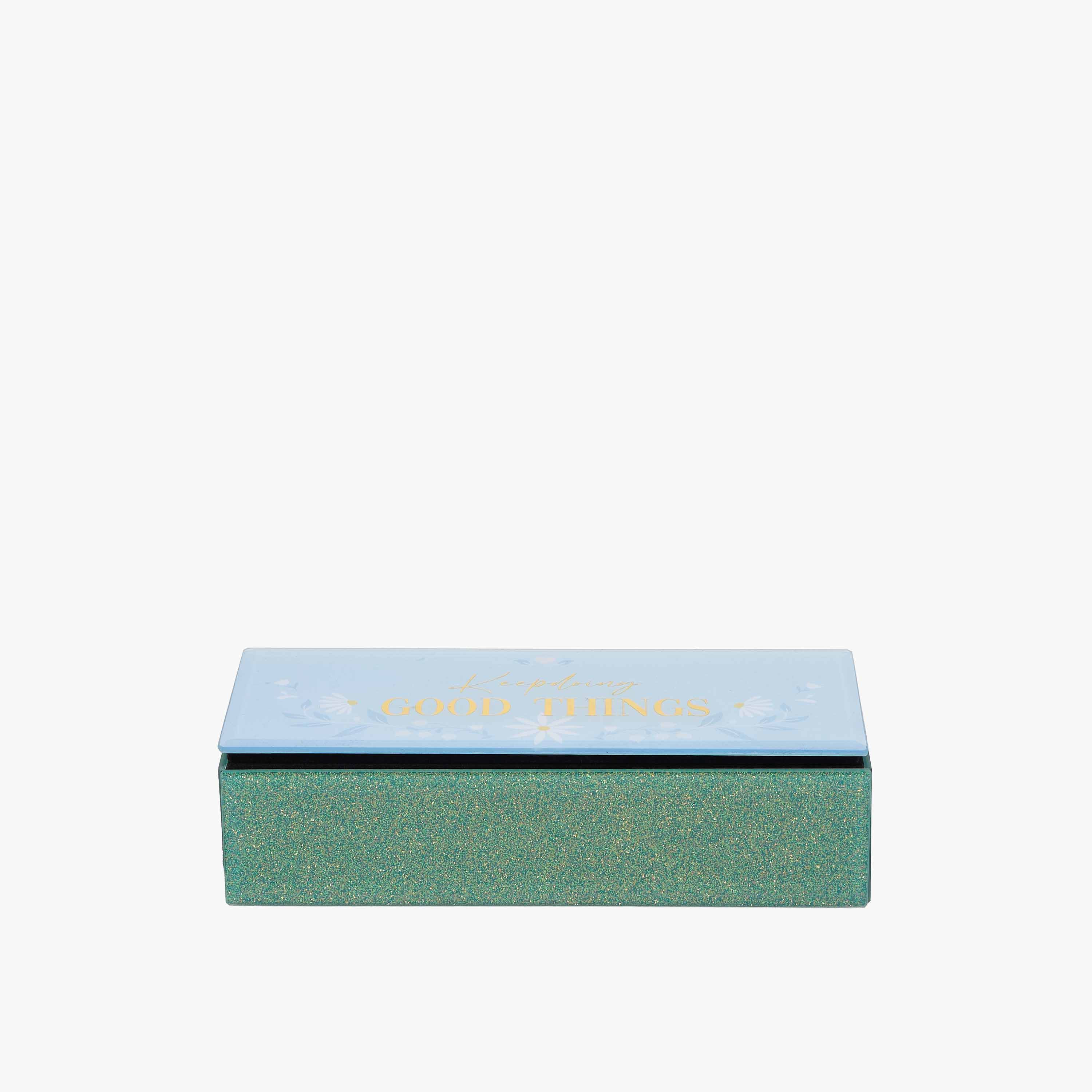 Findz Jewellery Organizer with Daisy Print - 20x8x5 cms-women-watchesandjewellery-jewellery-storage-image-1