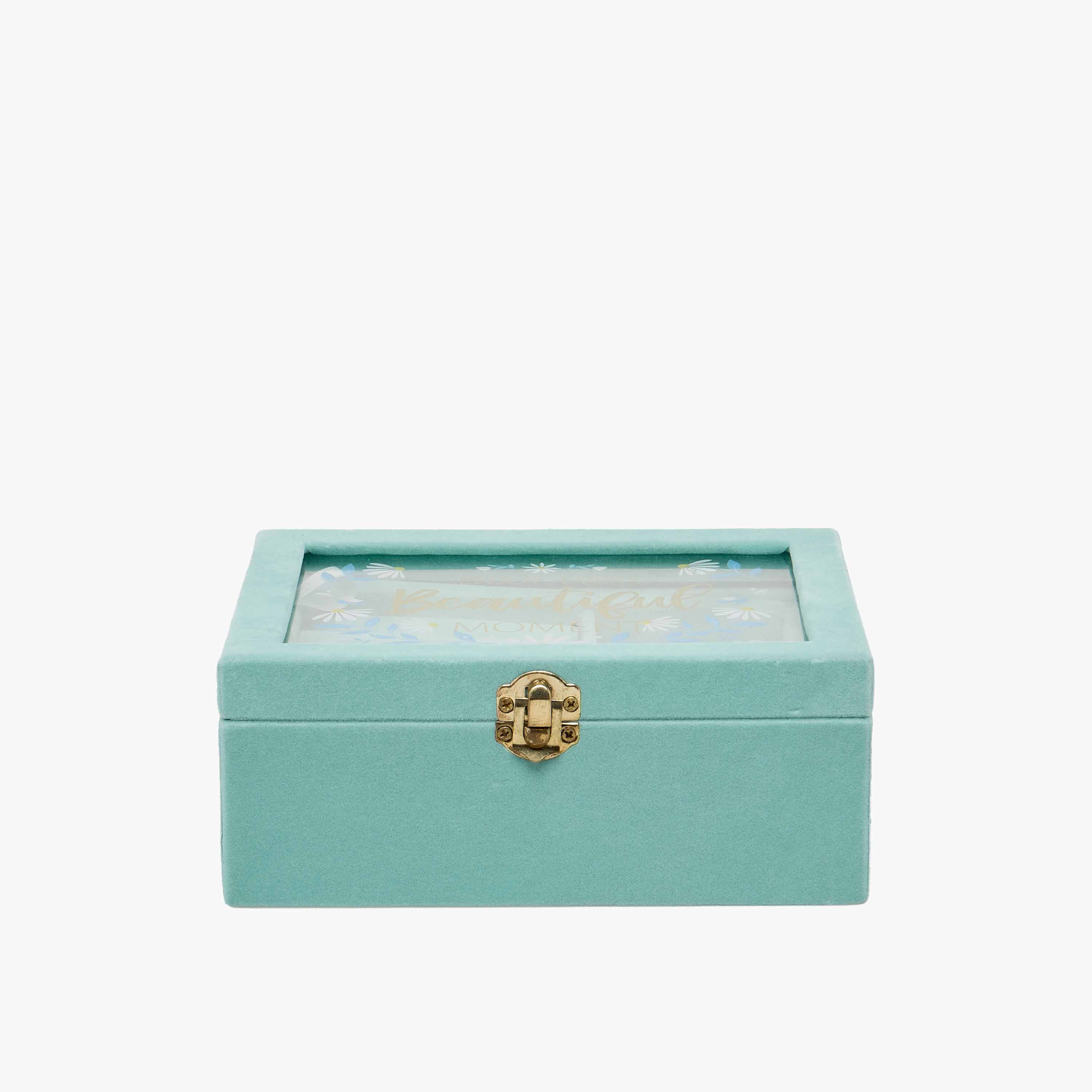 Findz Jewellery Organizer with Floral Print - 21x15x8 cms-women-watchesandjewellery-jewellery-storage-image-1