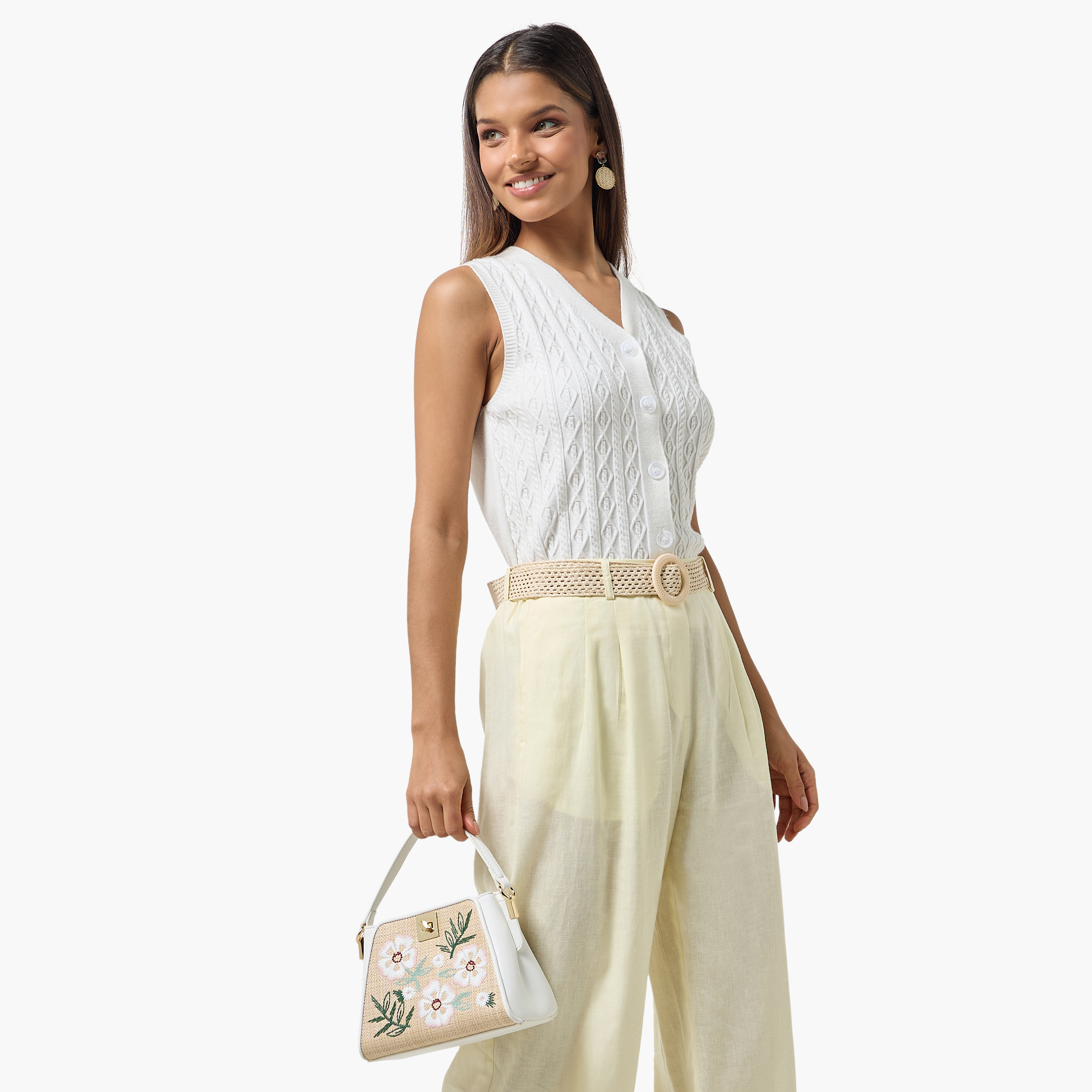 Sasha Floral Embroidered Crossbody Bag with Twist Lock Closure-women-bagsandwallets-handbags-image-8