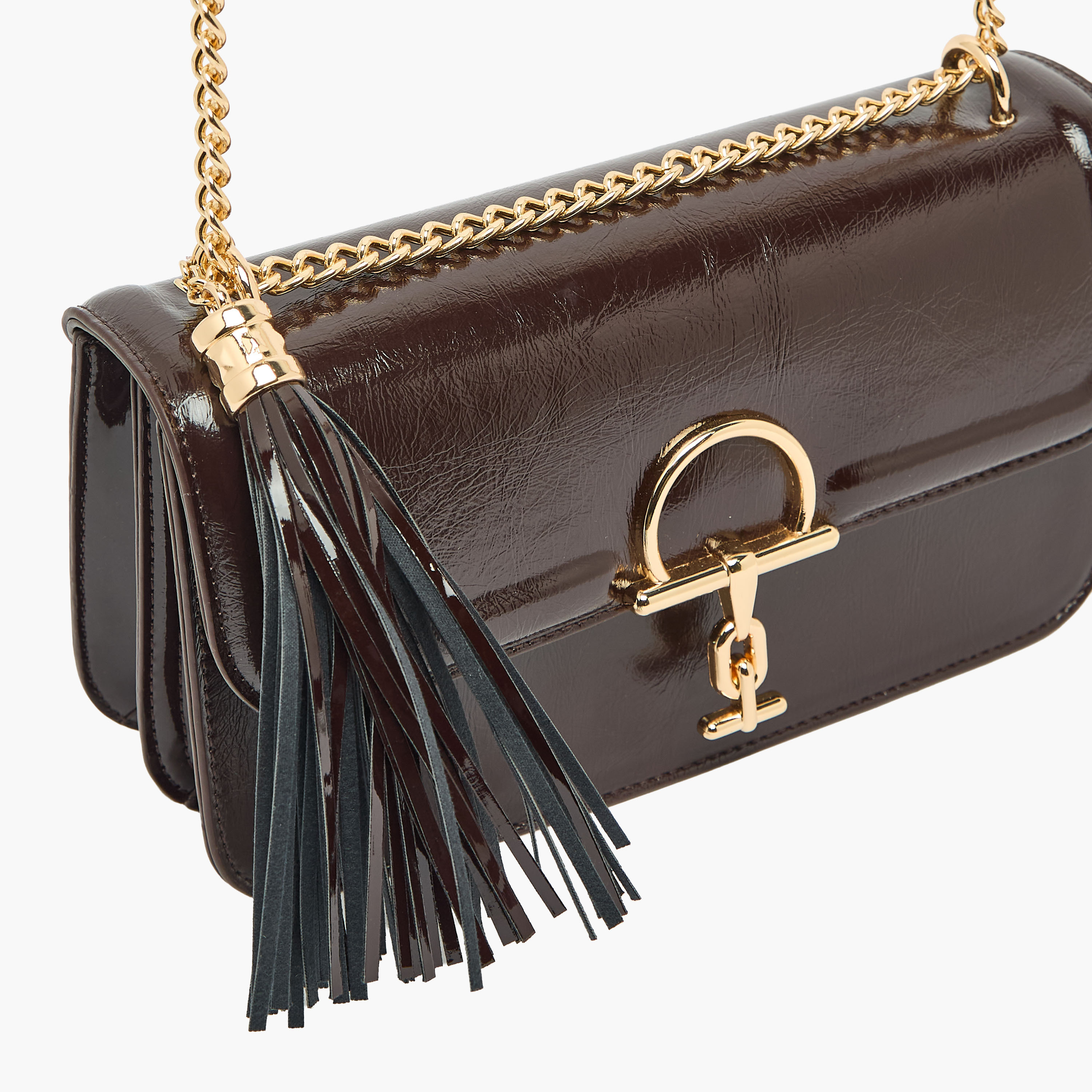 Sasha Textured Crossbody Bag with Tassel Accent-women-bagsandwallets-handbags-image-4