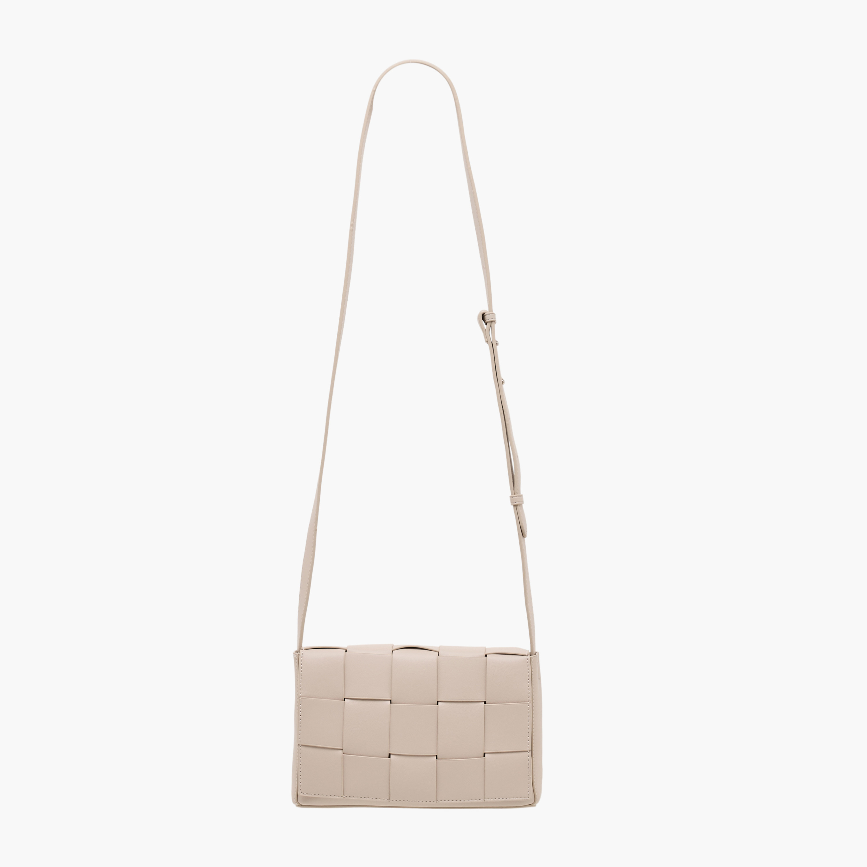 Sasha Textured Crossbody Bag with Adjustable Strap-women-bagsandwallets-handbags-image-3